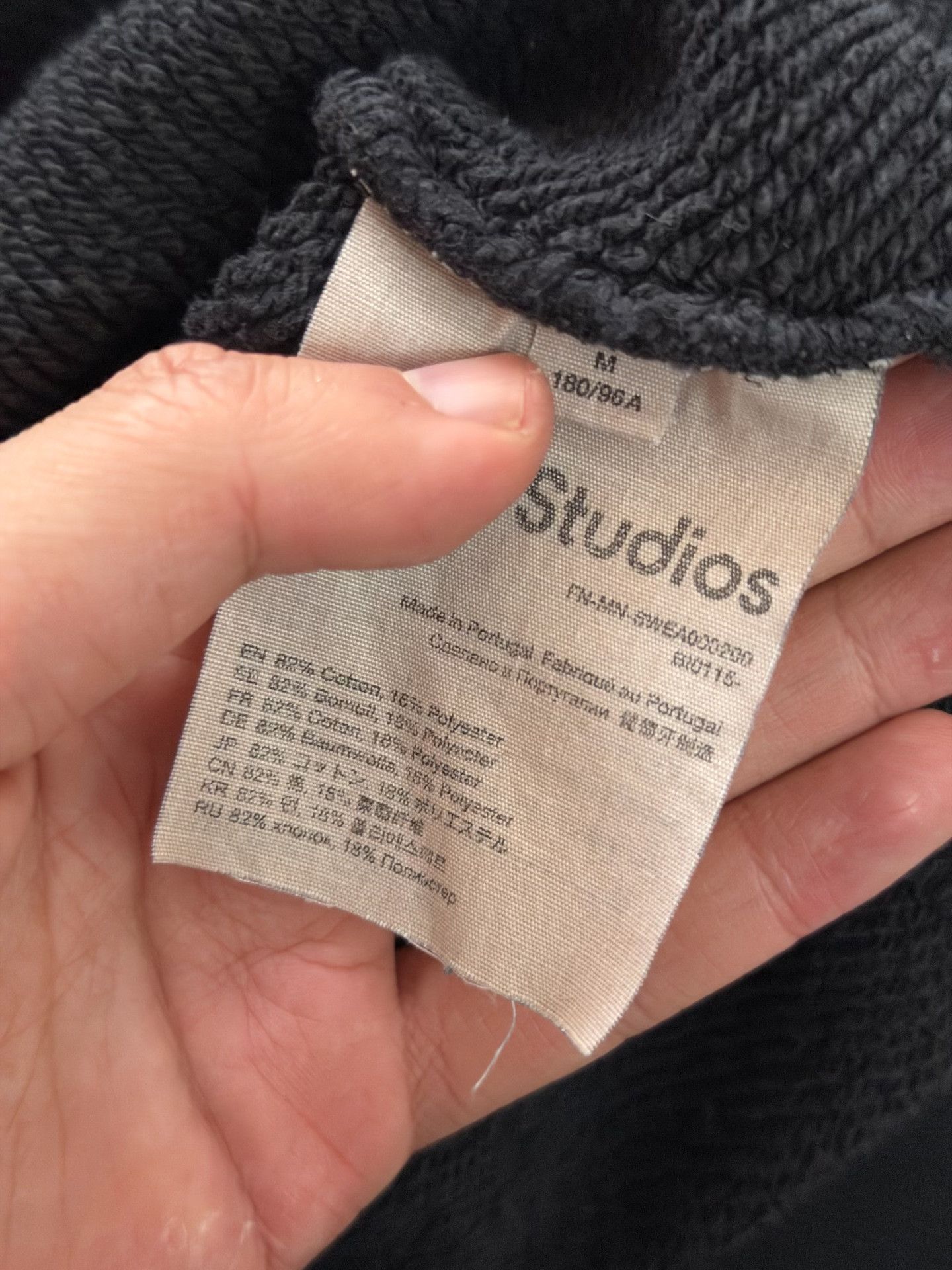 Acne Studios Acne Studios Crew Neck Logo Sweatshirt Size US M / EU 48-50 / 2 - 2 Thumbnail