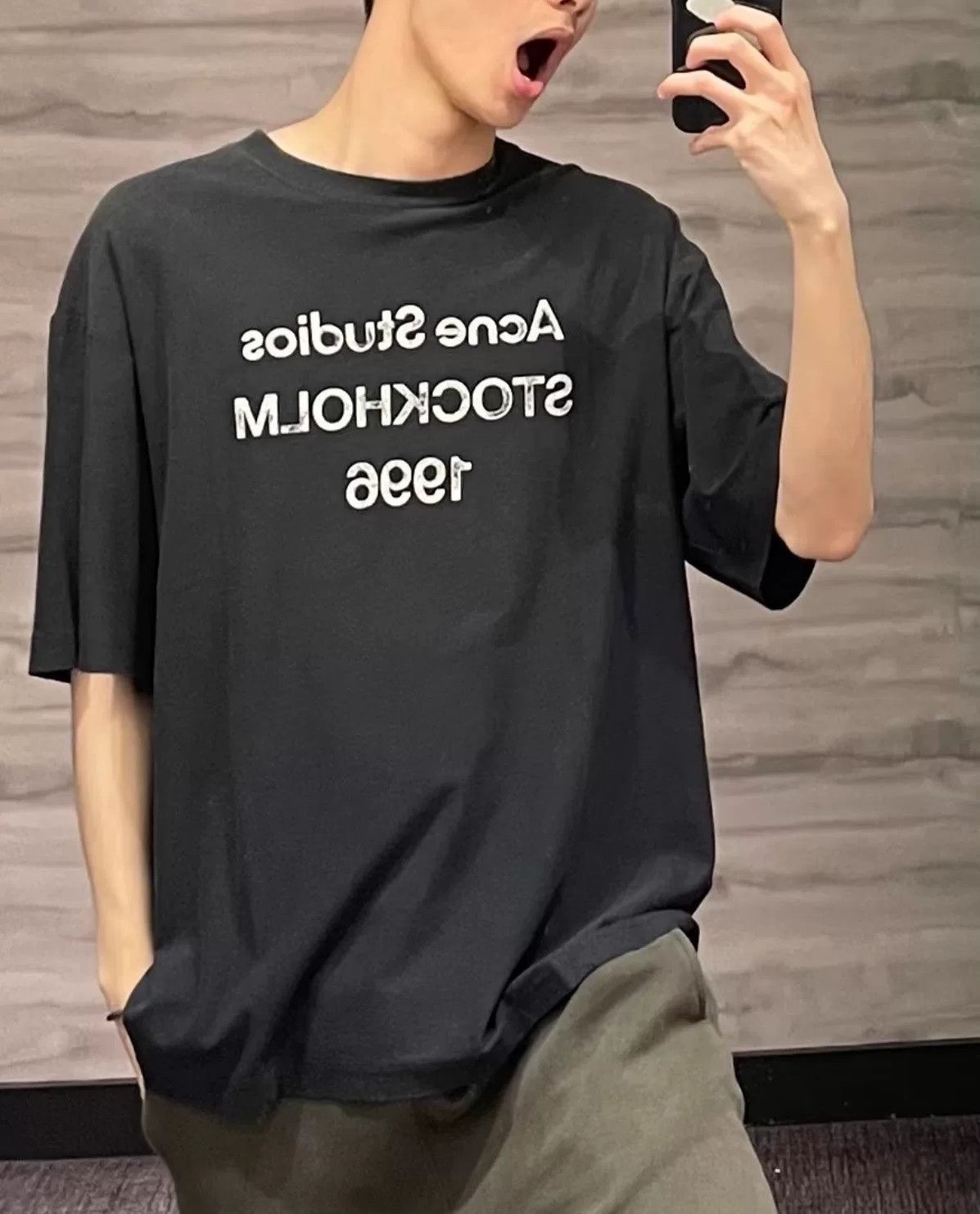 Acne Studios Acne Studios 1996 Logo Print Longsleeve Size US S / EU 44-46 / 1 - 8 Thumbnail