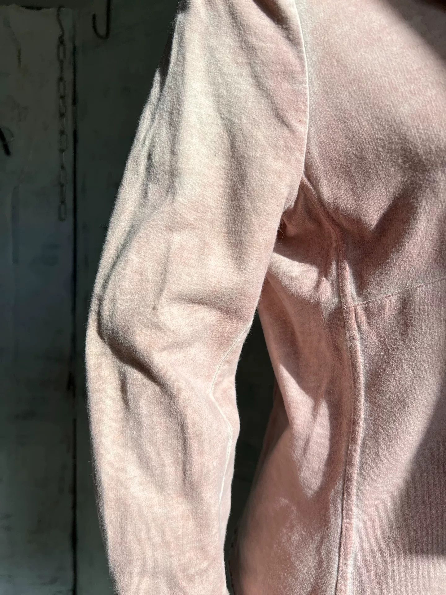 Vintage Vintage Pink Washed Distressed Cotton Jacket Size S / US 4 / IT 40 - 7 Thumbnail