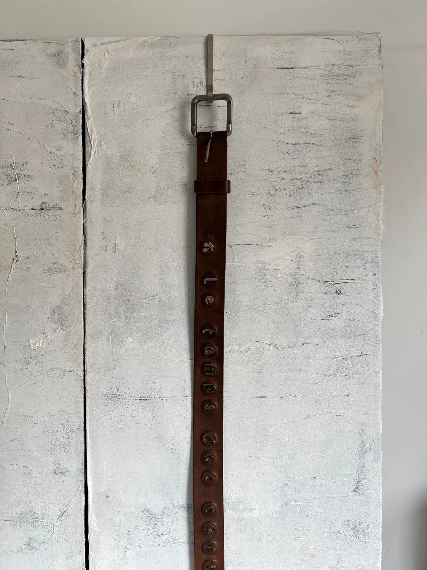 Vintage Vintage Cowhide Belt w/ Metal Cherry Size ONE SIZE - 5 Thumbnail