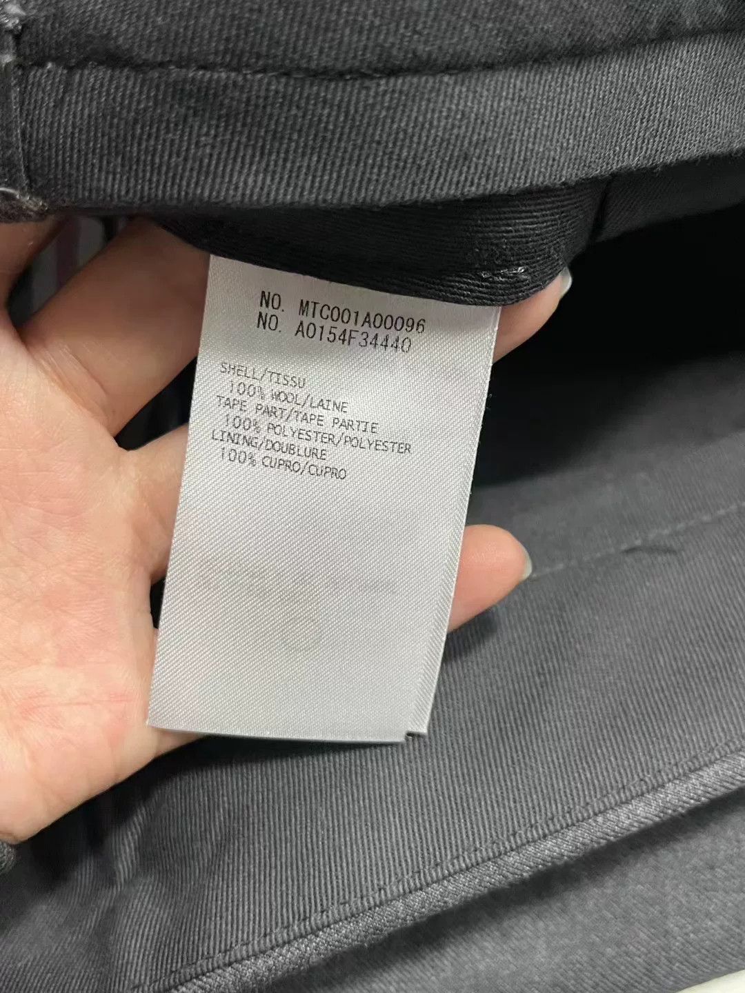 Thom Browne Thom Browne Dark Gray Casual Suit Size US 32 / EU 48 - 6 Thumbnail
