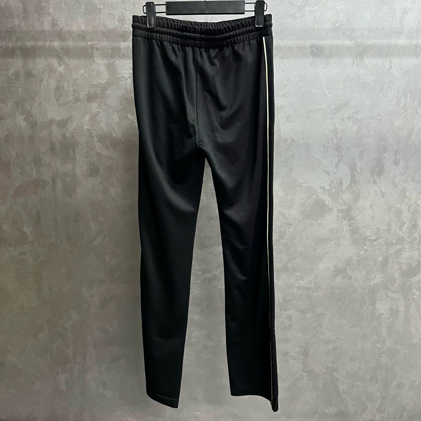 Celine Celine Black Logo Embroidery Striped Track Pants Size 32" / US 10 / IT 46 - 5 Thumbnail