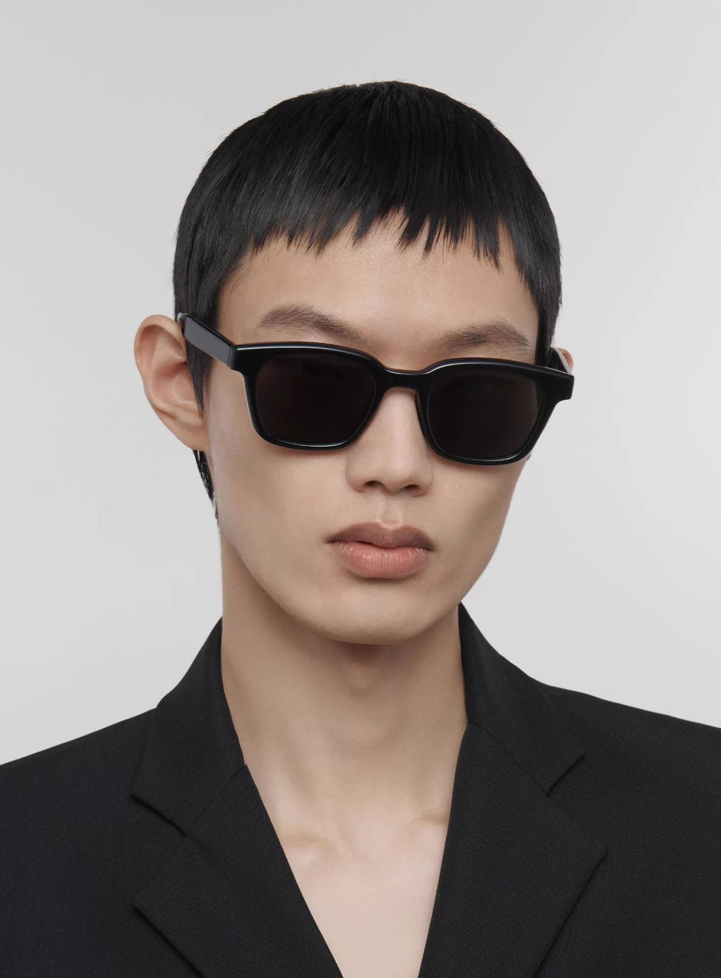 Maison Margiela Black Square Frame Sunglasses Size ONE SIZE - 2 Thumbnail