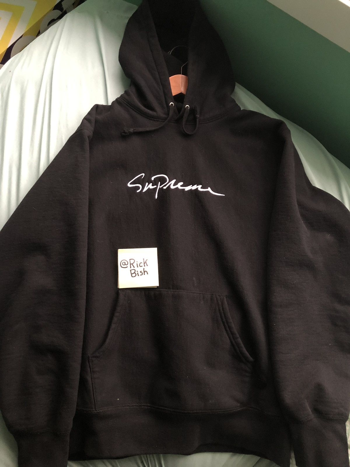 Supreme Classic Script Hooded