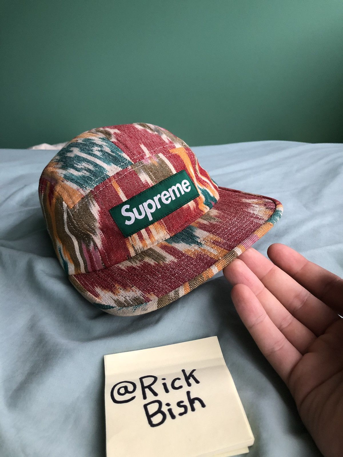 Supreme Supreme Ikat Camp Cap Grailed