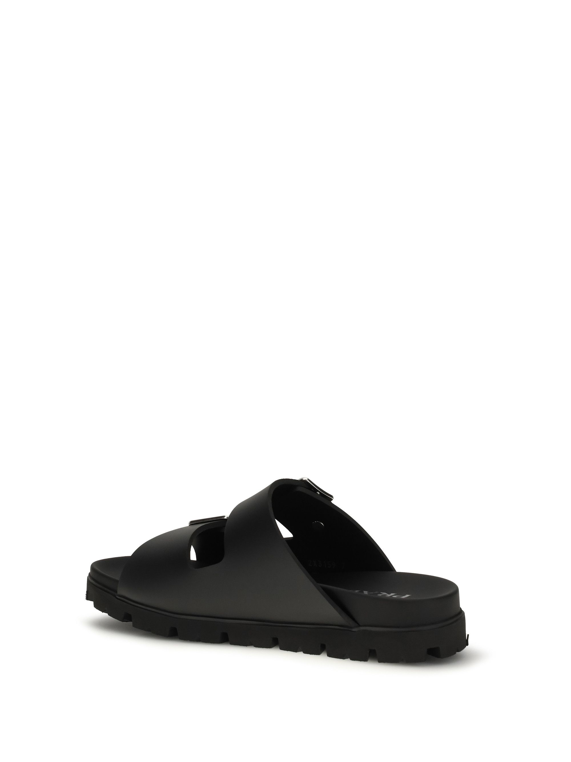 Prada Leather Sandals Size US 8 / EU 41 - 3 Thumbnail