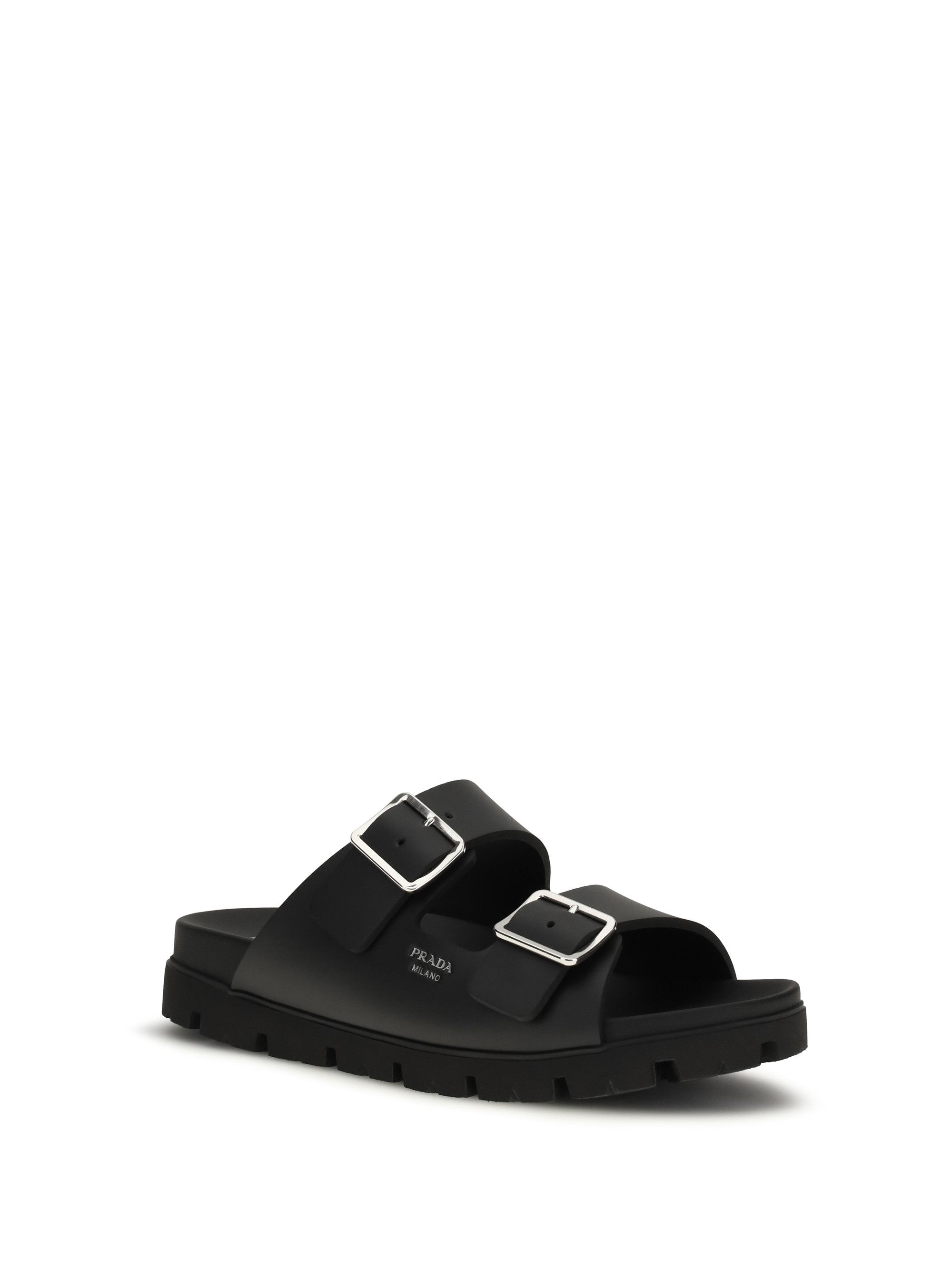 Prada Leather Sandals Size US 9 / EU 42 - 2 Thumbnail
