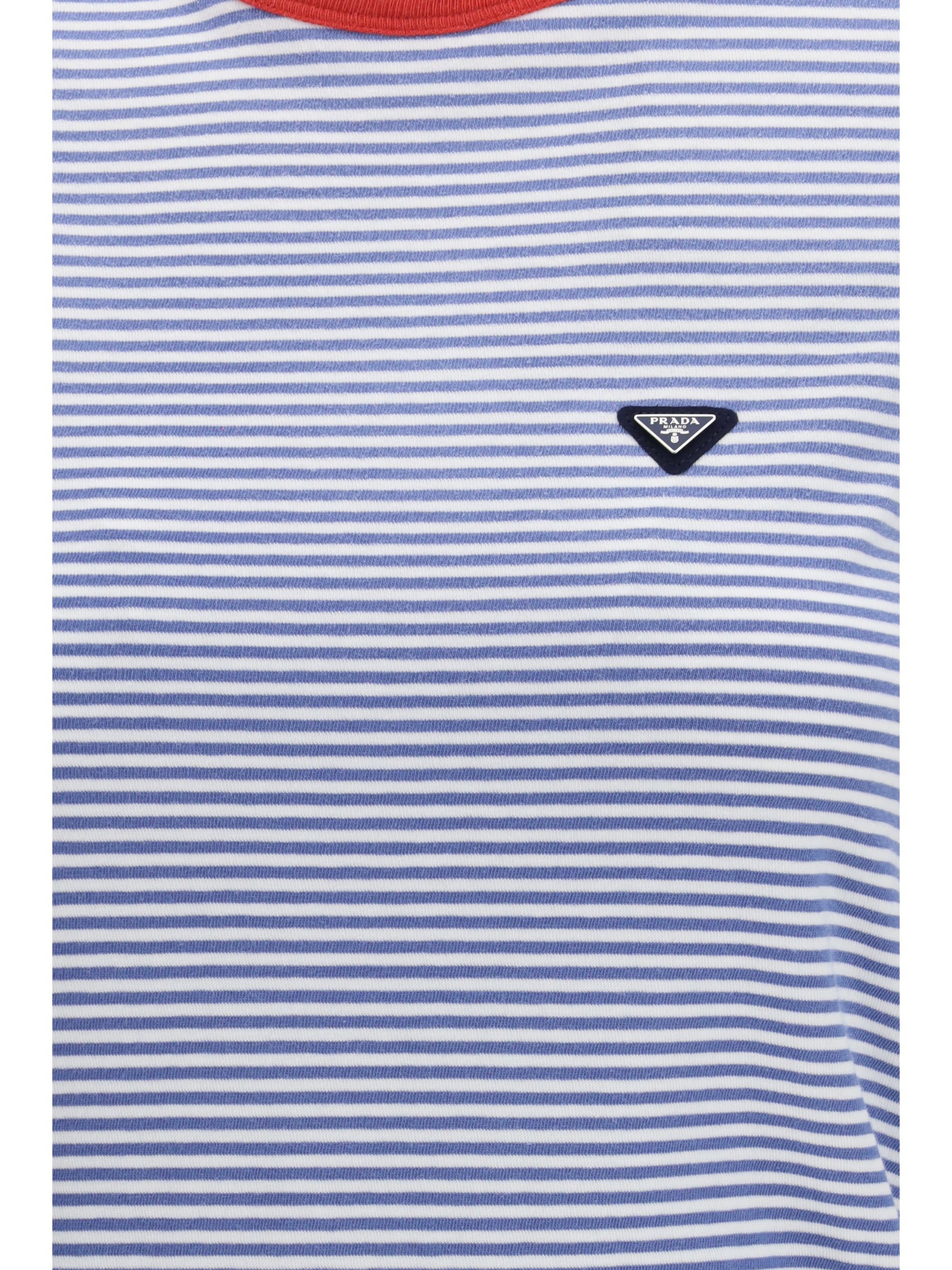 Prada Embroidered cotton T-shirt Size M / US 6-8 / IT 42-44 - 3 Thumbnail