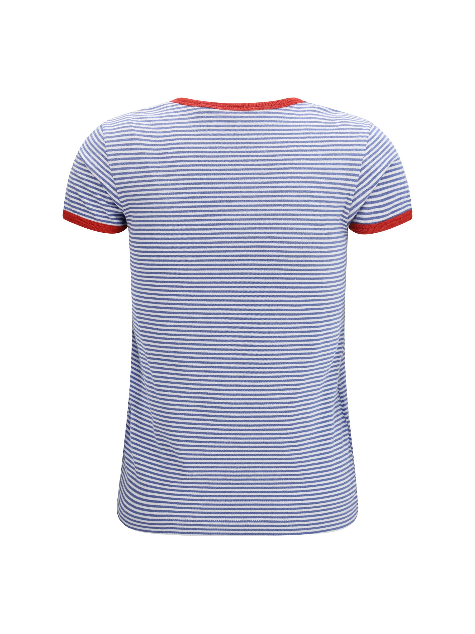 Prada Embroidered cotton T-shirt Size M / US 6-8 / IT 42-44 - 2 Thumbnail