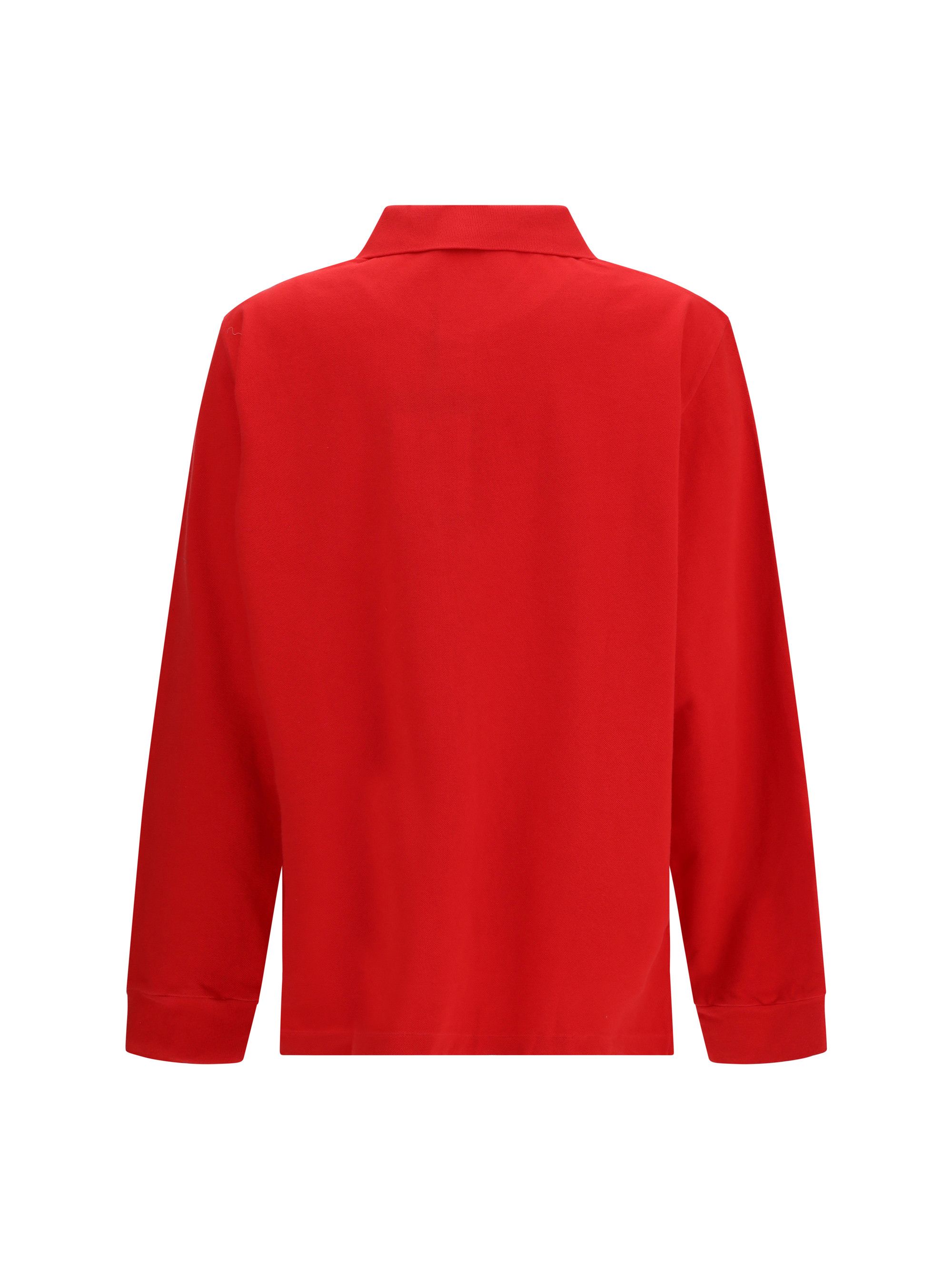 Prada Long-sleeve cotton piqué Polo Size M / US 6-8 / IT 42-44 - 2 Thumbnail