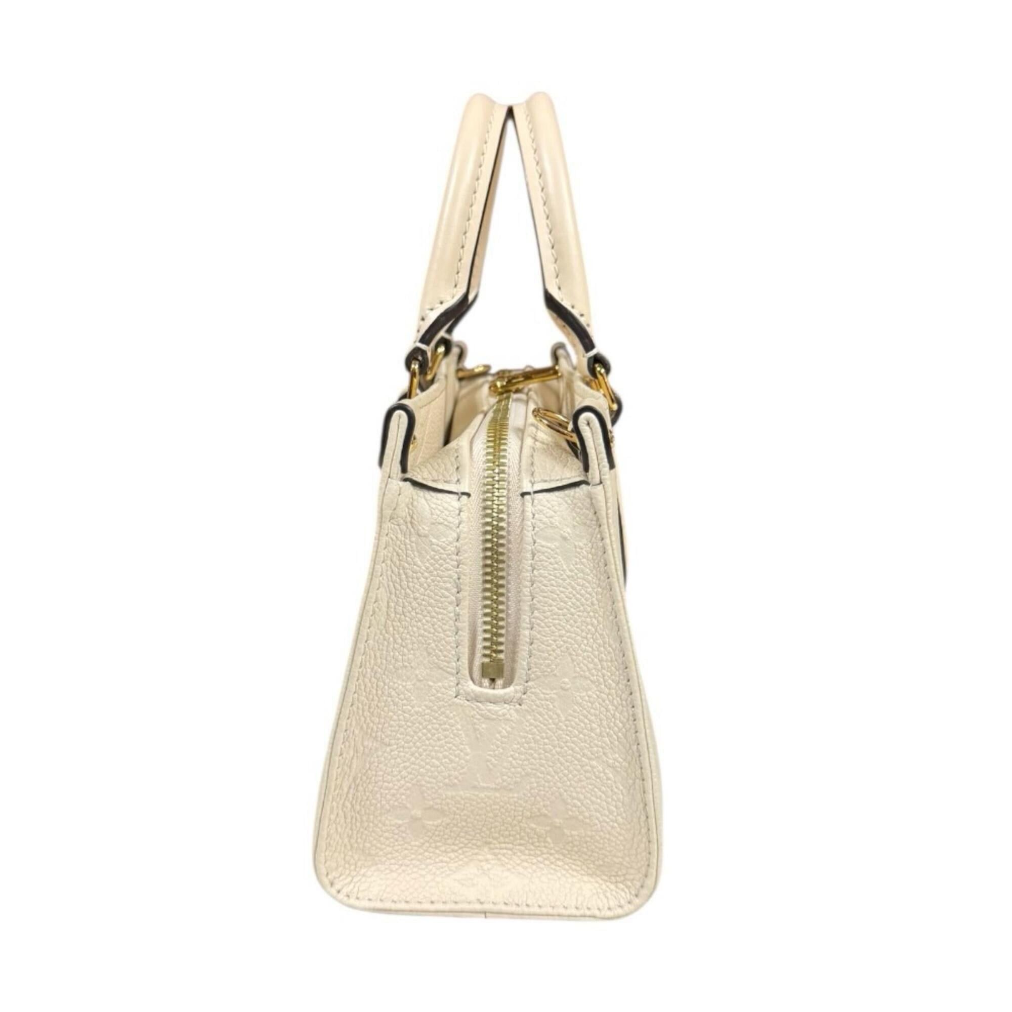 Louis Vuitton Louis Vuitton OnTheGo EW Monogram Empreinte Shoulder Bag, M23698 Beige, Women's, Used, 3-way Size ONE SIZE - 5 Thumbnail