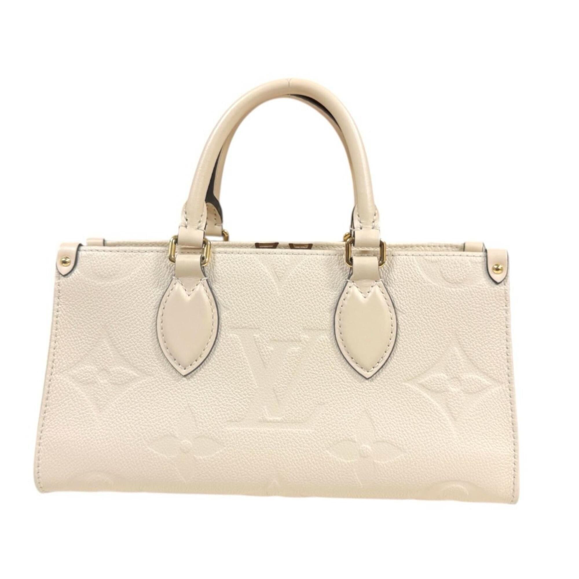 Louis Vuitton Louis Vuitton OnTheGo EW Monogram Empreinte Shoulder Bag, M23698 Beige, Women's, Used, 3-way Size ONE SIZE - 4 Thumbnail