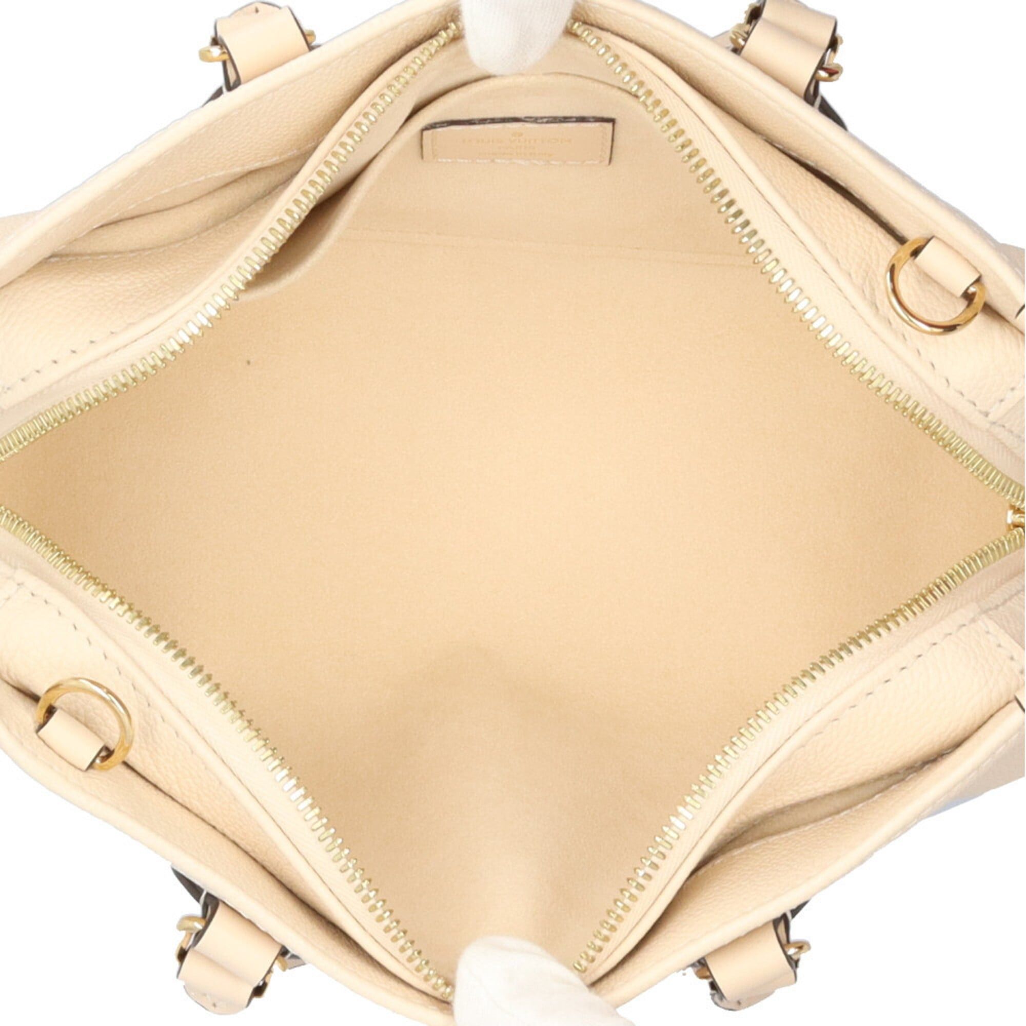 Louis Vuitton Louis Vuitton OnTheGo EW Monogram Empreinte Shoulder Bag, M23698 Beige, Women's, Used, 3-way Size ONE SIZE - 7 Thumbnail