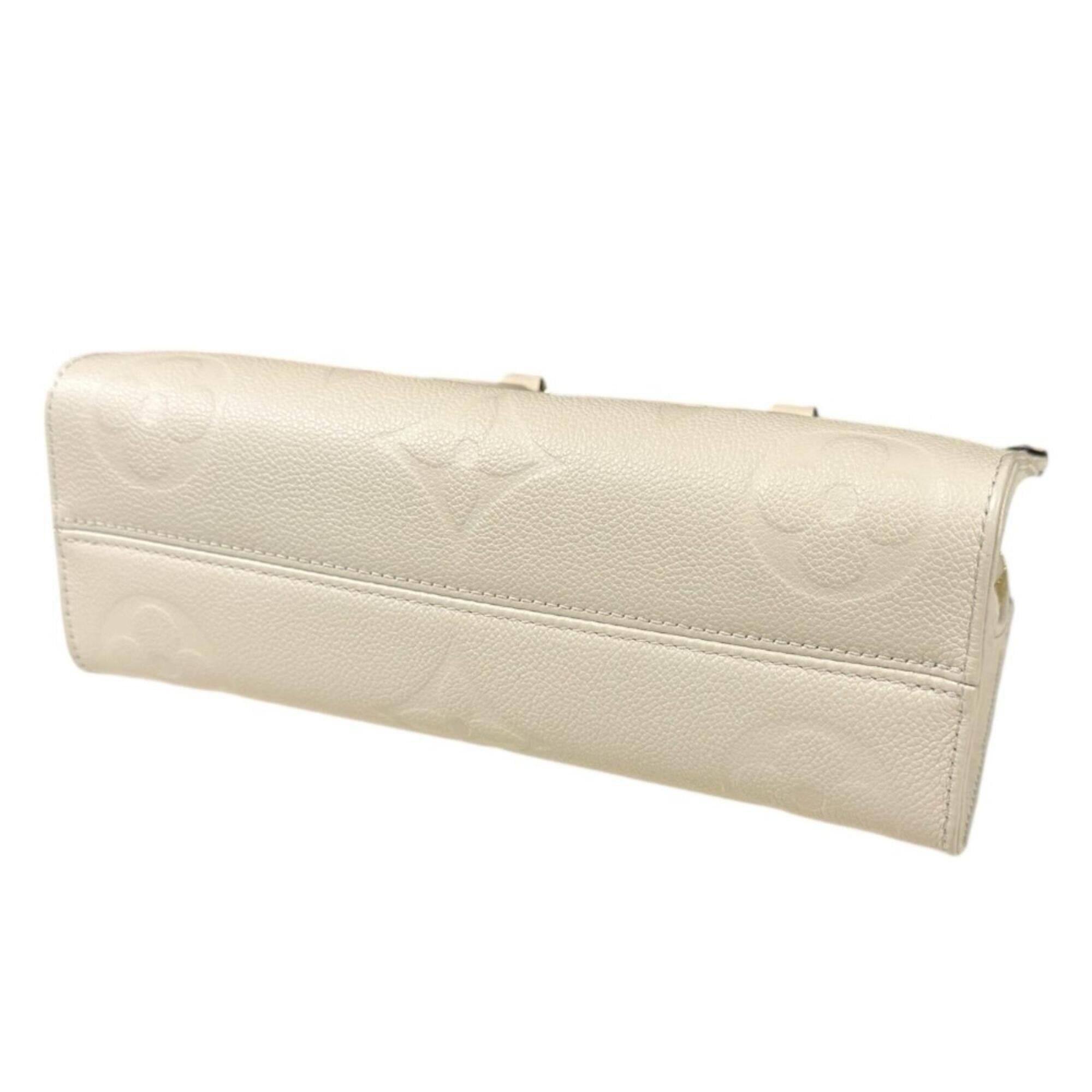 Louis Vuitton Louis Vuitton OnTheGo EW Monogram Empreinte Shoulder Bag, M23698 Beige, Women's, Used, 3-way Size ONE SIZE - 6 Thumbnail