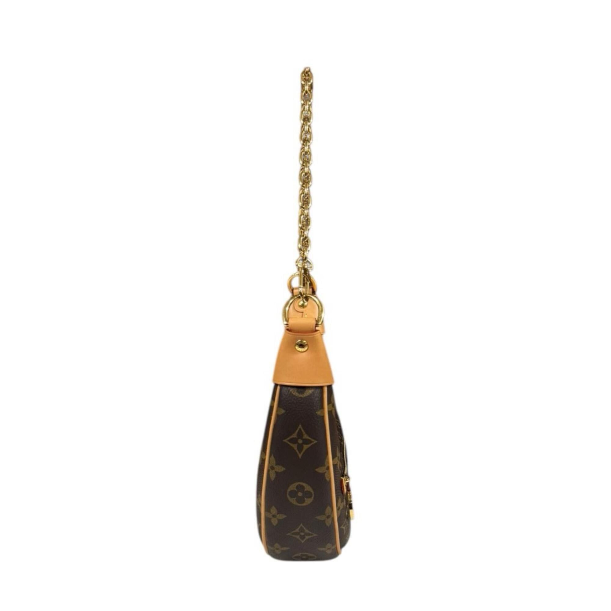 Louis Vuitton Louis Vuitton Loop Monogram Shoulder Bag, Canvas M81098 Brown, Women's, Pre-owned, 2-way Size ONE SIZE - 4 Thumbnail