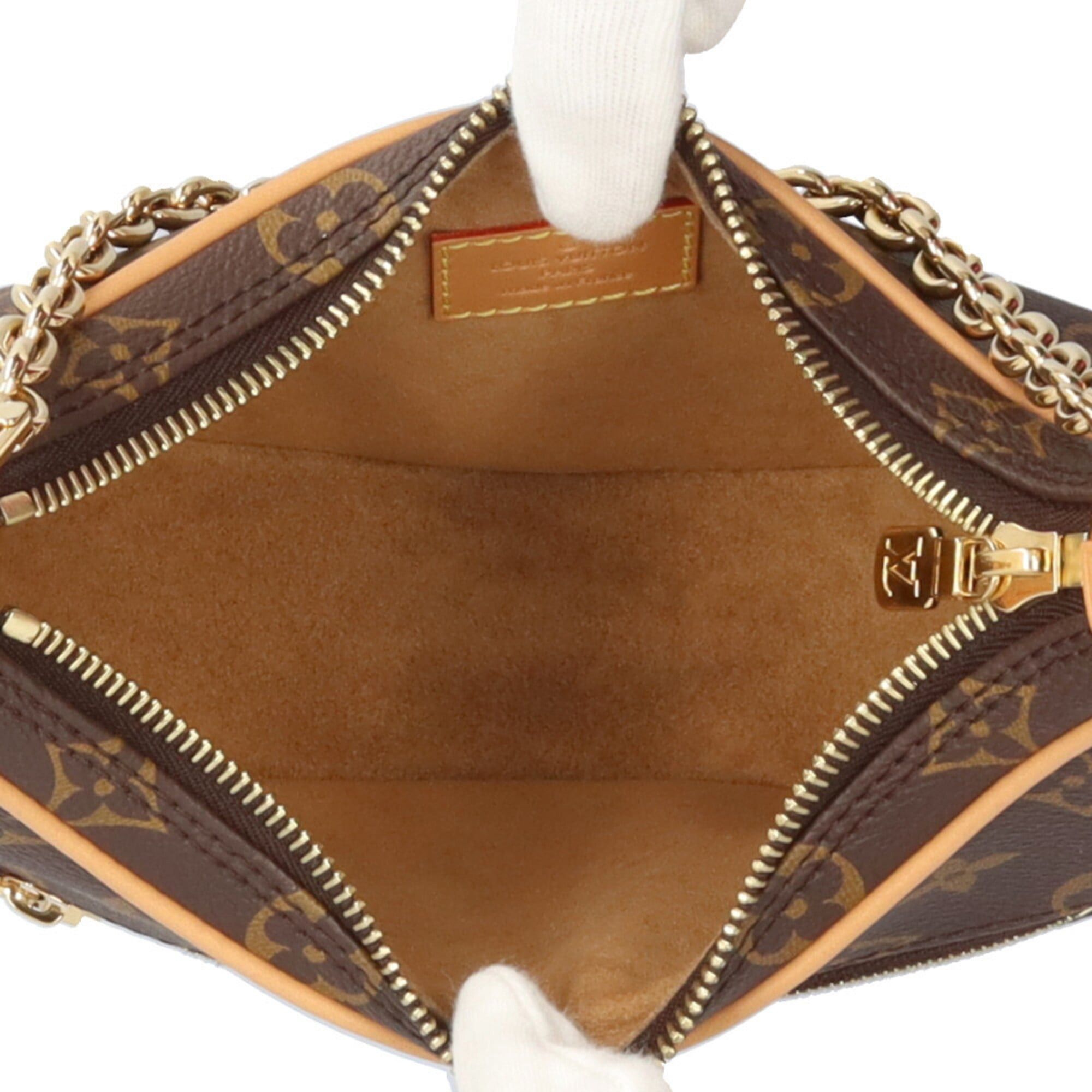 Louis Vuitton Louis Vuitton Loop Monogram Shoulder Bag, Canvas M81098 Brown, Women's, Pre-owned, 2-way Size ONE SIZE - 6 Thumbnail