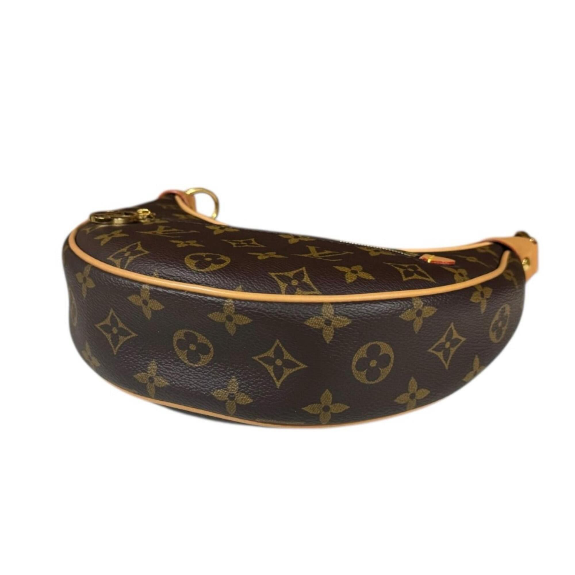 Louis Vuitton Louis Vuitton Loop Monogram Shoulder Bag, Canvas M81098 Brown, Women's, Pre-owned, 2-way Size ONE SIZE - 5 Thumbnail
