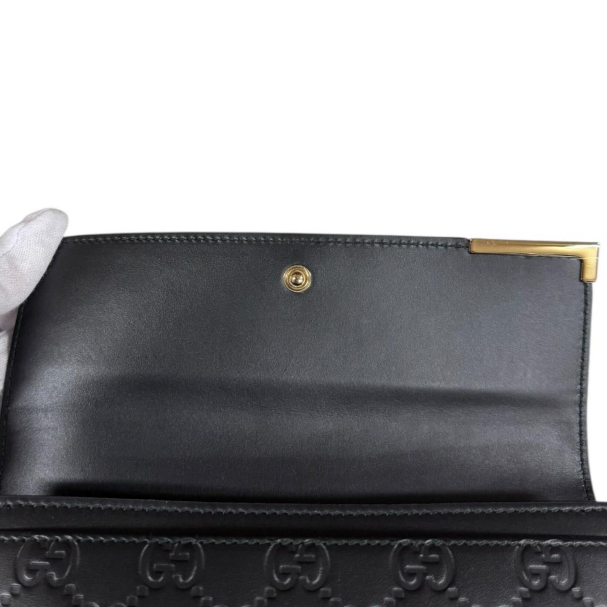 Gucci Gucci Guccissima Long Wallet, Leather 291099, Women's, Pre-owned. Size ONE SIZE - 9 Thumbnail