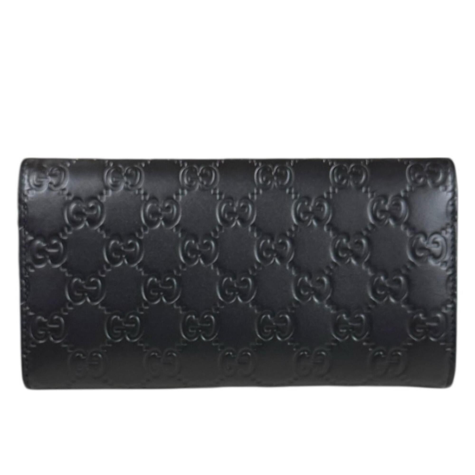 Gucci Gucci Guccissima Long Wallet, Leather 291099, Women's, Pre-owned. Size ONE SIZE - 2 Thumbnail