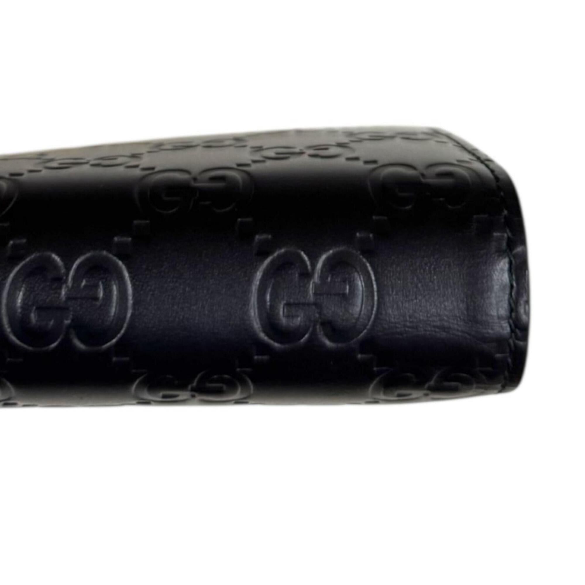 Gucci Gucci Guccissima Long Wallet, Leather 291099, Women's, Pre-owned. Size ONE SIZE - 12 Thumbnail