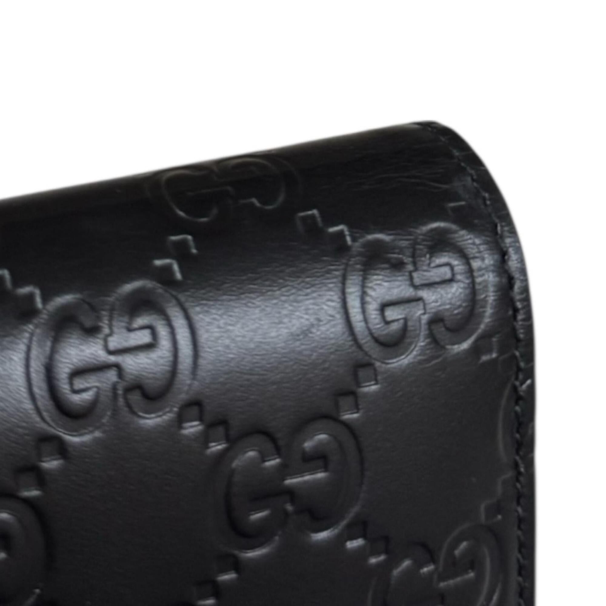 Gucci Gucci Guccissima Long Wallet, Leather 291099, Women's, Pre-owned. Size ONE SIZE - 11 Thumbnail