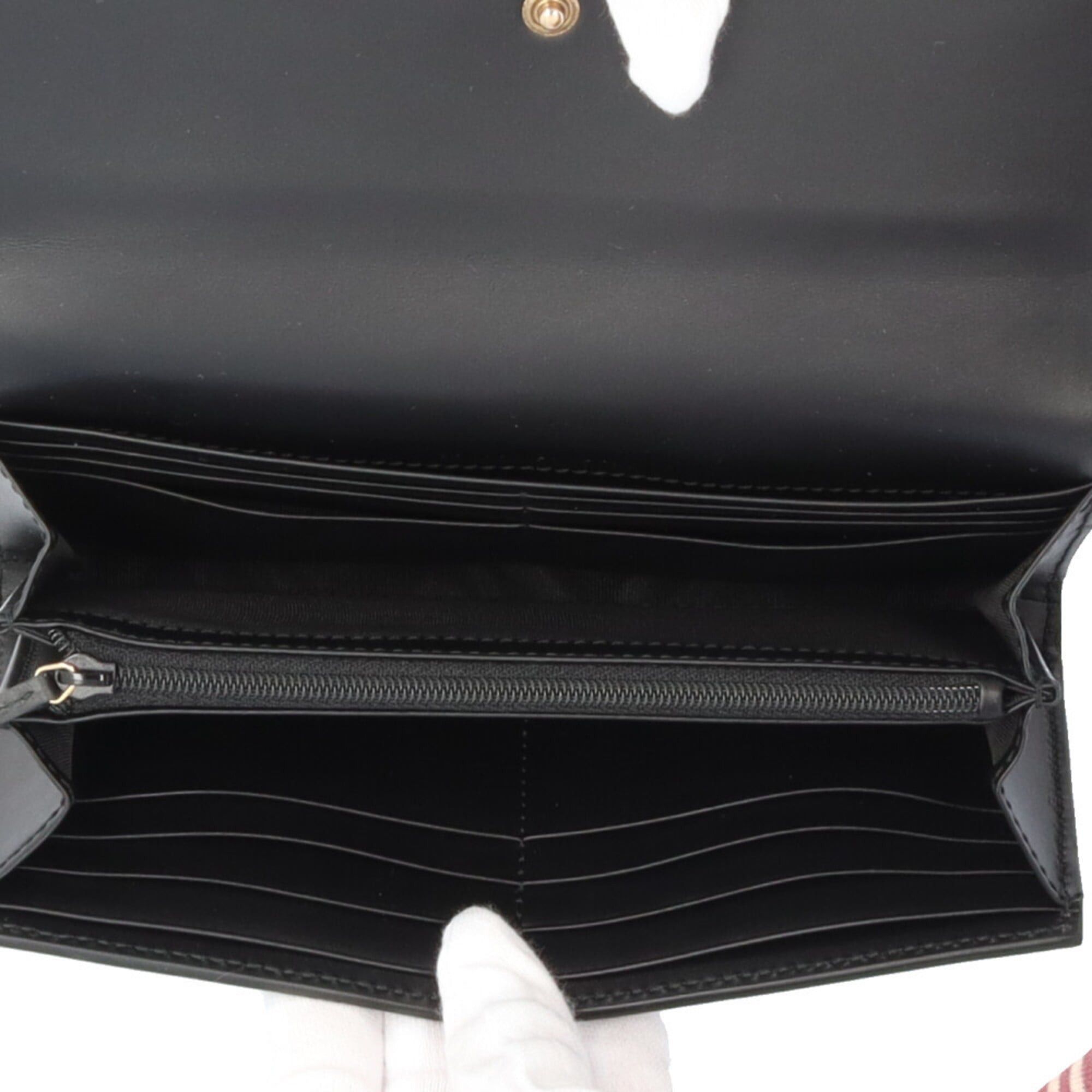 Gucci Gucci Guccissima Long Wallet, Leather 291099, Women's, Pre-owned. Size ONE SIZE - 6 Thumbnail