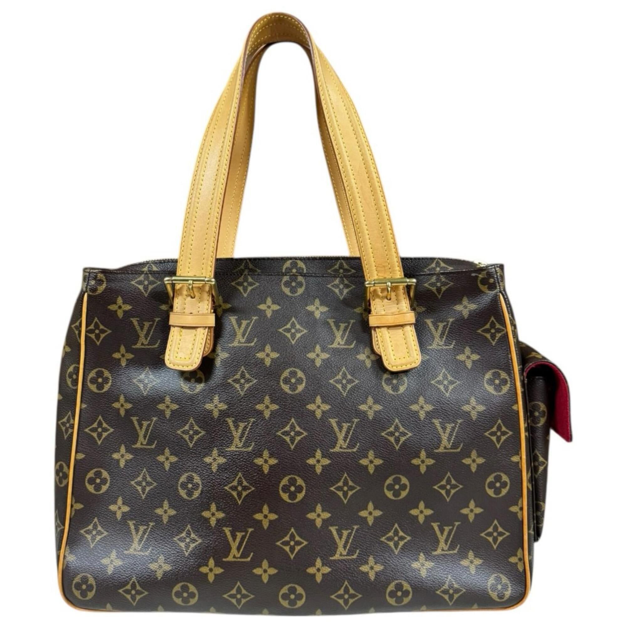 Louis Vuitton Louis Vuitton Multiplicité Monogram Handbag, Canvas M51162, Brown, Women's, LOUIS VUITTON, Used Size ONE SIZE - 3 Thumbnail