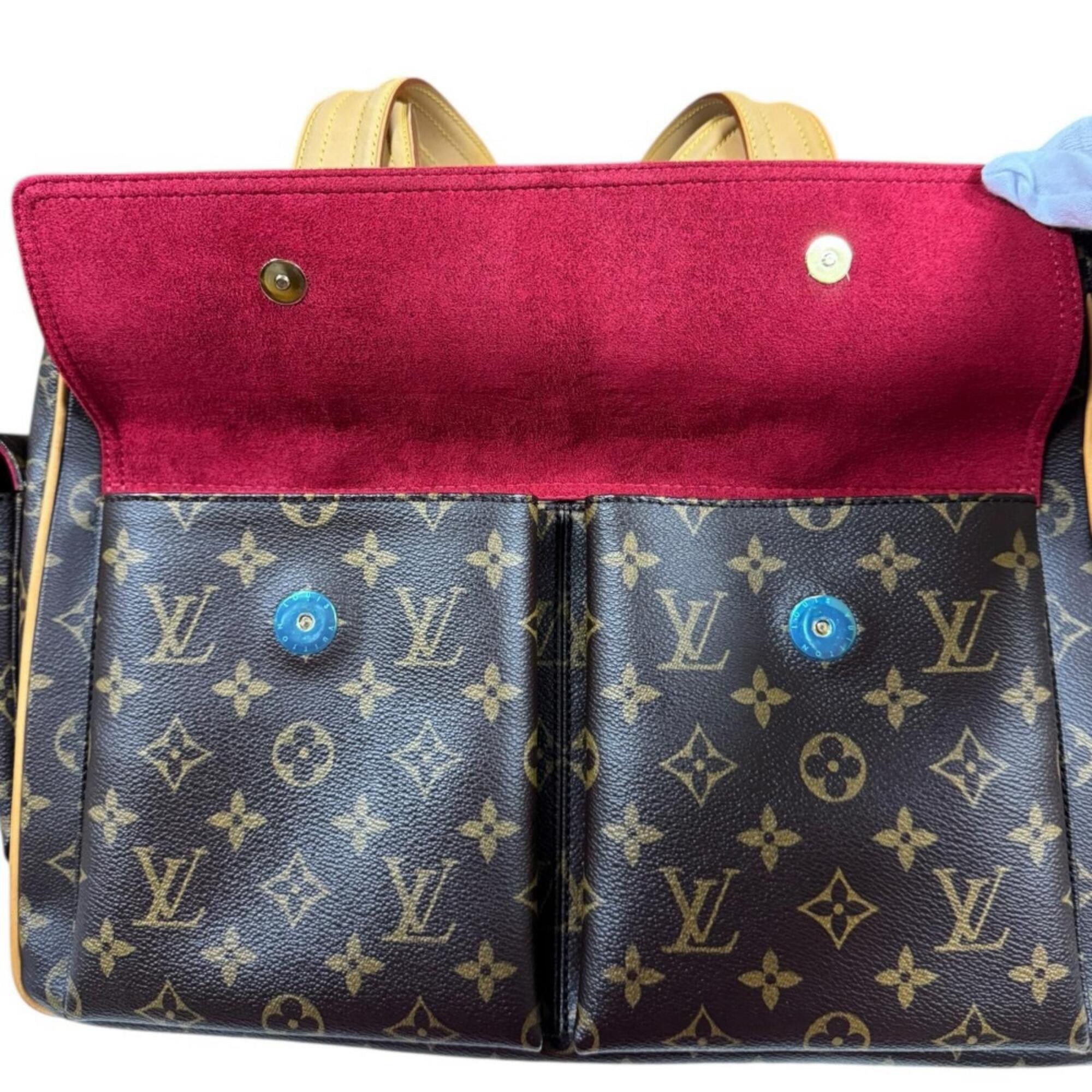 Louis Vuitton Louis Vuitton Multiplicité Monogram Handbag, Canvas M51162, Brown, Women's, LOUIS VUITTON, Used Size ONE SIZE - 10 Thumbnail