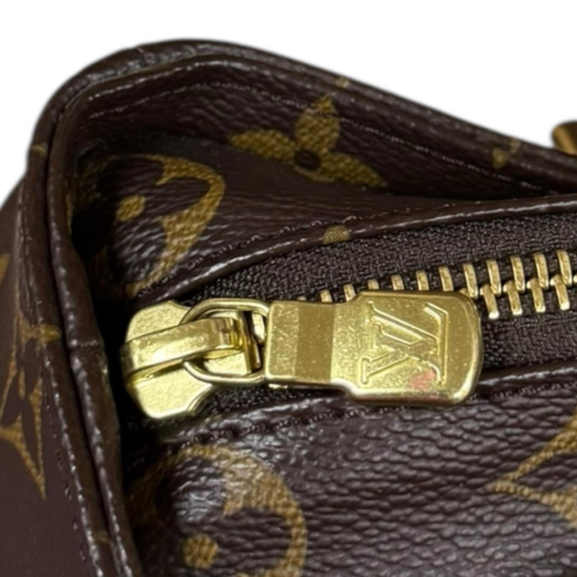 Louis Vuitton Louis Vuitton Multiplicité Monogram Handbag, Canvas M51162, Brown, Women's, LOUIS VUITTON, Used Size ONE SIZE - 14 Thumbnail
