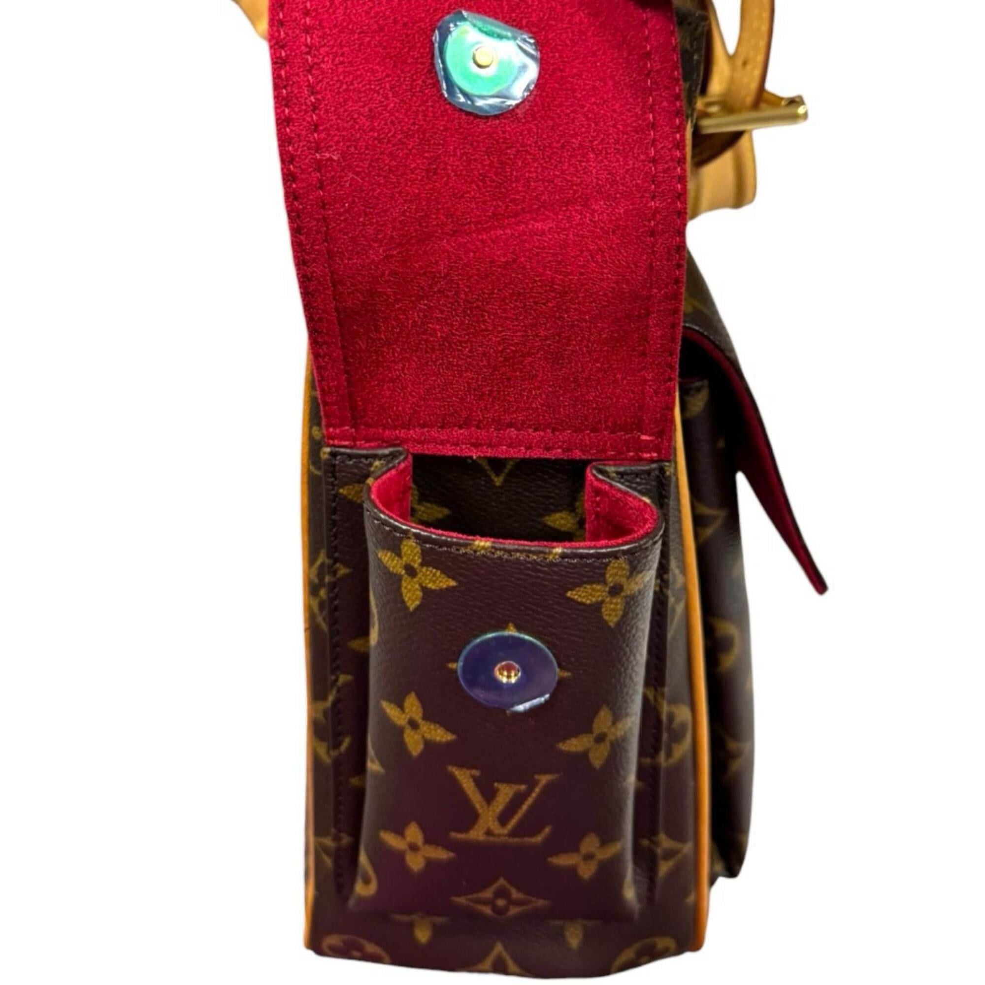 Louis Vuitton Louis Vuitton Multiplicité Monogram Handbag, Canvas M51162, Brown, Women's, LOUIS VUITTON, Used Size ONE SIZE - 11 Thumbnail