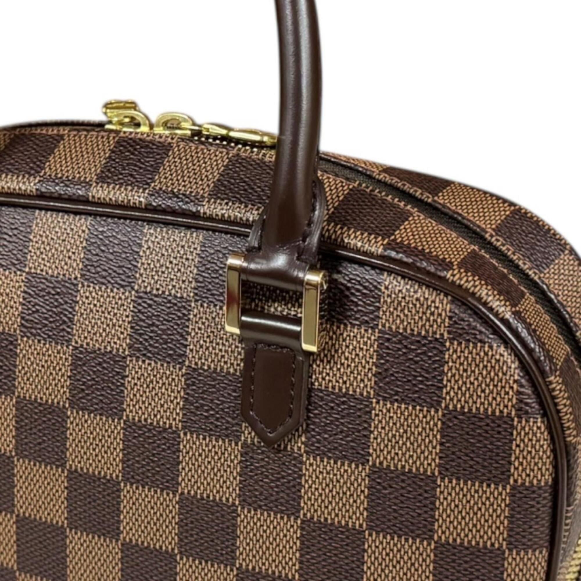 Louis Vuitton Louis Vuitton Salia Mini Damier Handbag, Canvas N51286, Brown, Women's, LOUIS VUITTON, Used Size ONE SIZE - 8 Thumbnail