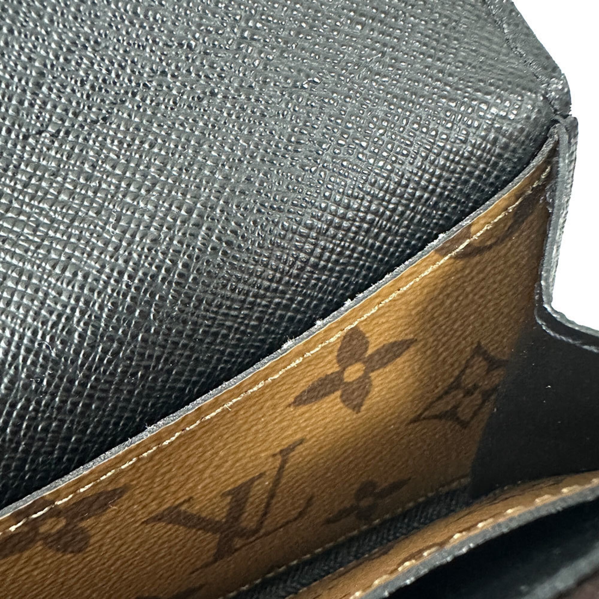Louis Vuitton Louis Vuitton Women's Monogram Reverse Wallet, Long Canvas Portefeuille Emilie, Reverse, M82157, Brown/Beige Size ONE SIZE - 6 Thumbnail