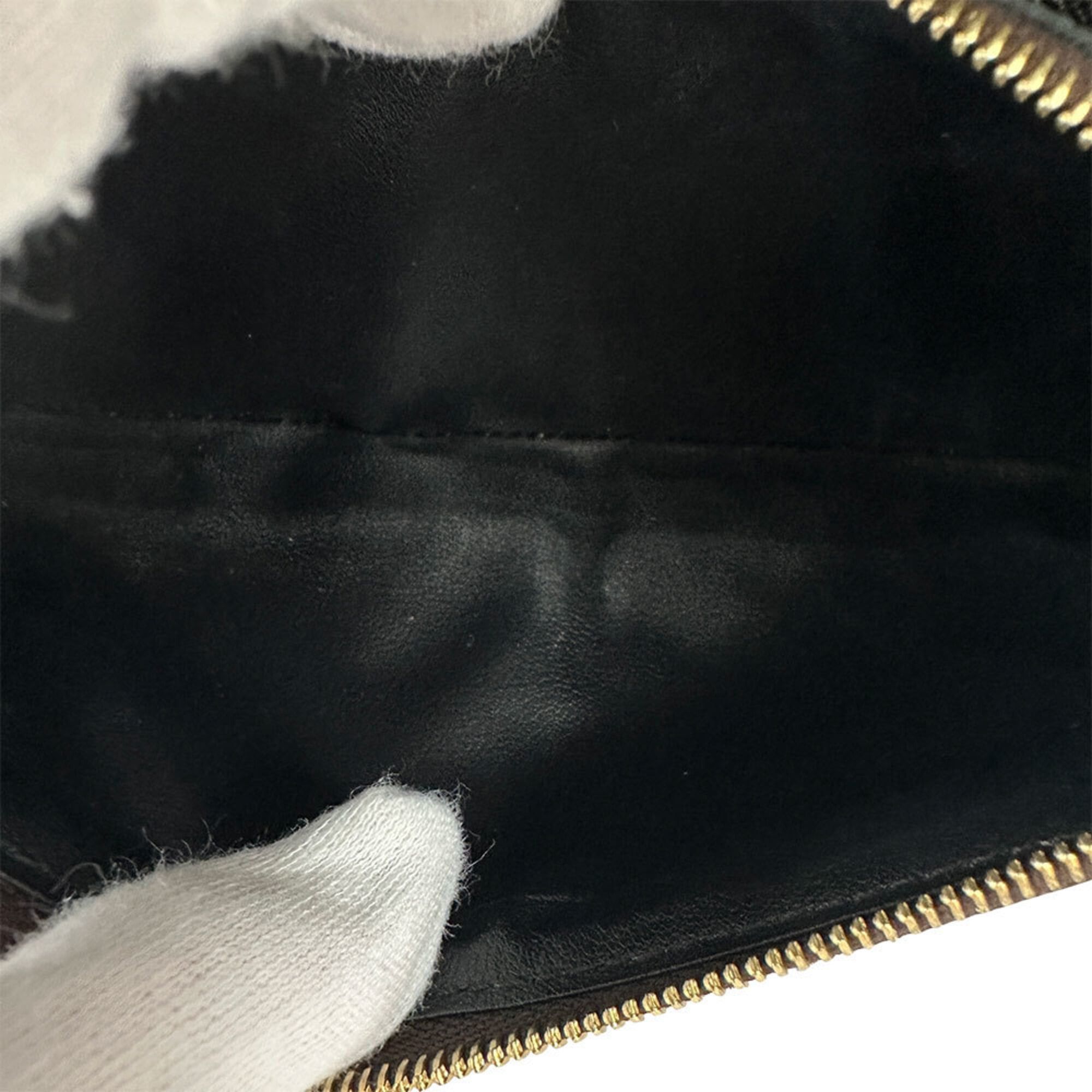 Louis Vuitton Louis Vuitton Women's Monogram Reverse Wallet, Long Canvas Portefeuille Emilie, Reverse, M82157, Brown/Beige Size ONE SIZE - 12 Thumbnail