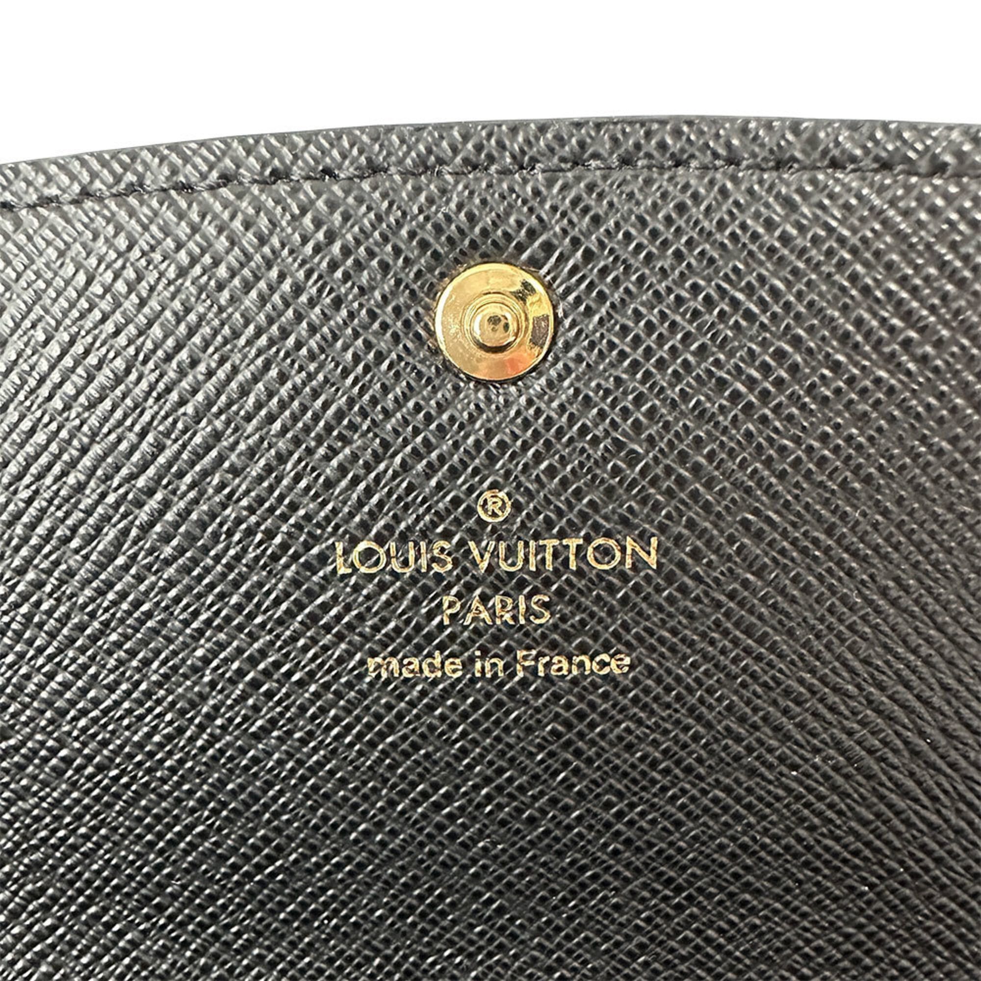 Louis Vuitton Louis Vuitton Women's Monogram Reverse Wallet, Long Canvas Portefeuille Emilie, Reverse, M82157, Brown/Beige Size ONE SIZE - 11 Thumbnail
