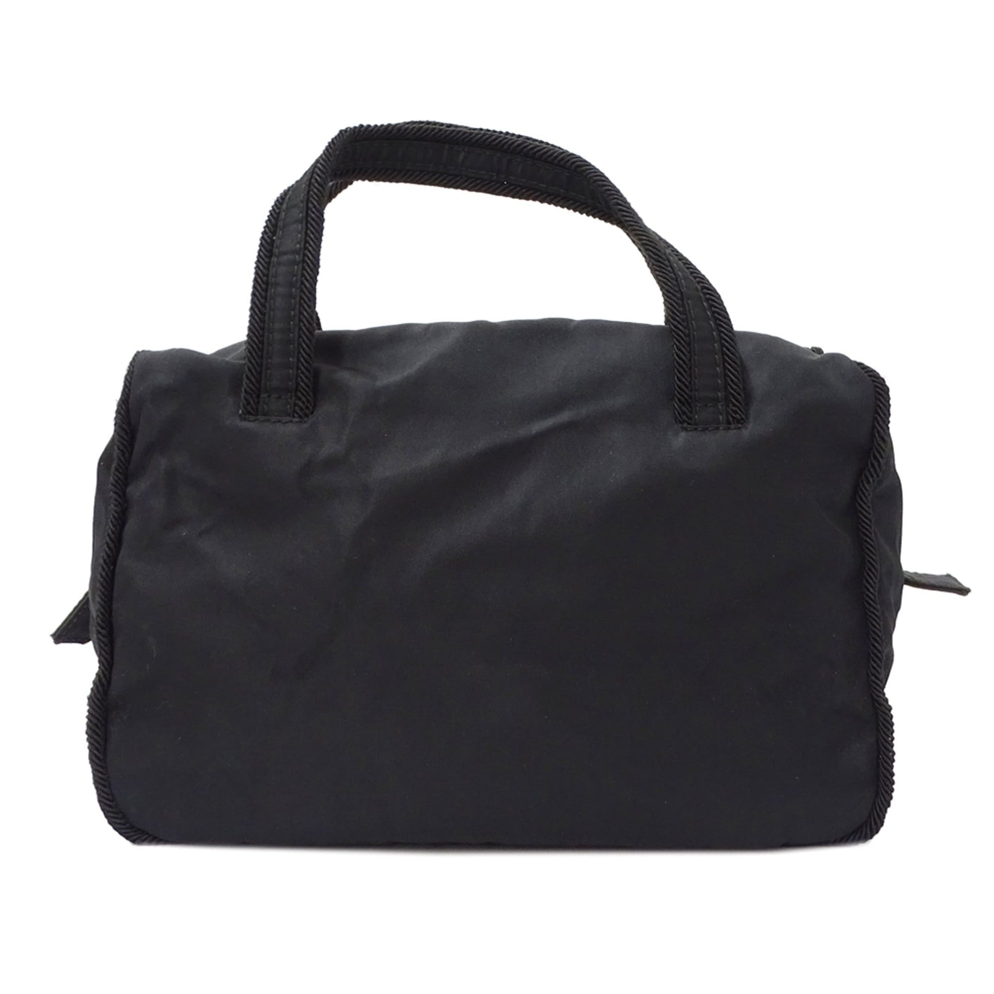 Prada Prada handbag for women, brand name handbag, Tessuto nylon, beads, black, B3764, perfect going out. Size ONE SIZE - 2 Thumbnail