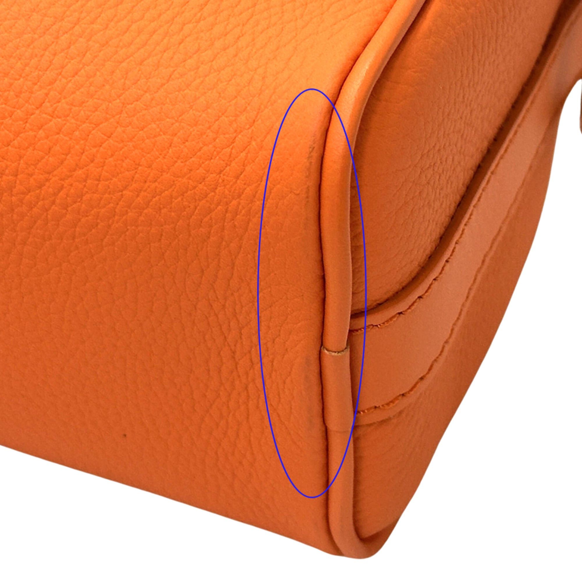 Louis Vuitton Louis Vuitton Aerogram Handbag for Women and Men, Brand Handbag/Shoulder Bag, 2-way, Leather, Keepall XS, Volcano Orange, M81004, Mini Crossbody Bag Size ONE SIZE - 12 Thumbnail