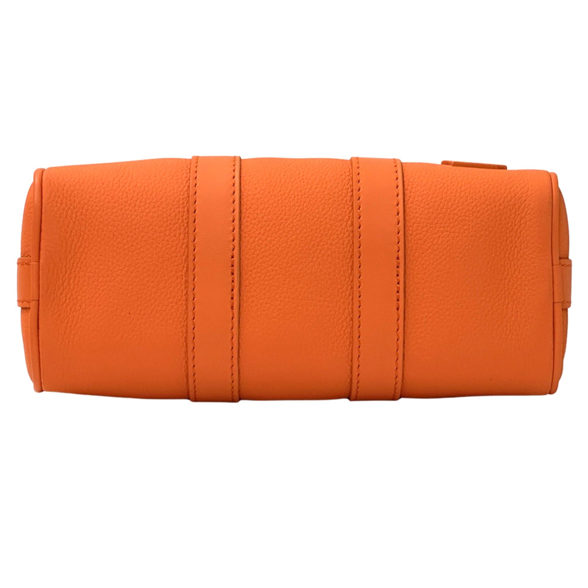 Louis Vuitton Louis Vuitton Aerogram Handbag for Women and Men, Brand Handbag/Shoulder Bag, 2-way, Leather, Keepall XS, Volcano Orange, M81004, Mini Crossbody Bag Size ONE SIZE - 3 Thumbnail
