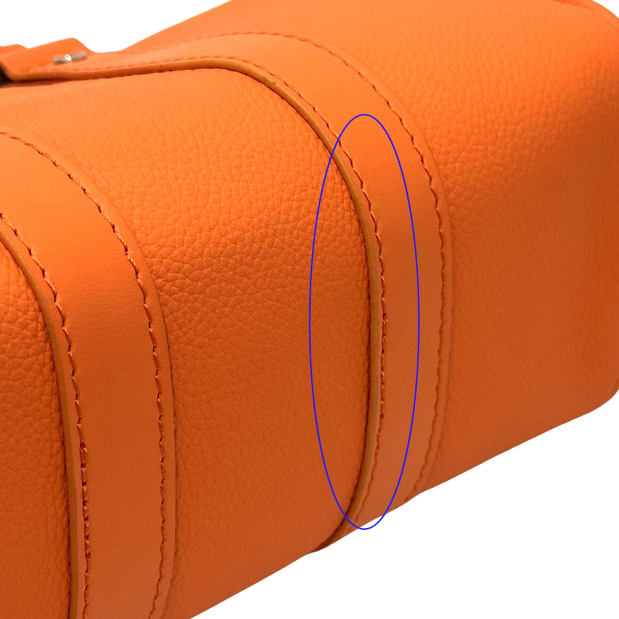 Louis Vuitton Louis Vuitton Aerogram Handbag for Women and Men, Brand Handbag/Shoulder Bag, 2-way, Leather, Keepall XS, Volcano Orange, M81004, Mini Crossbody Bag Size ONE SIZE - 13 Thumbnail