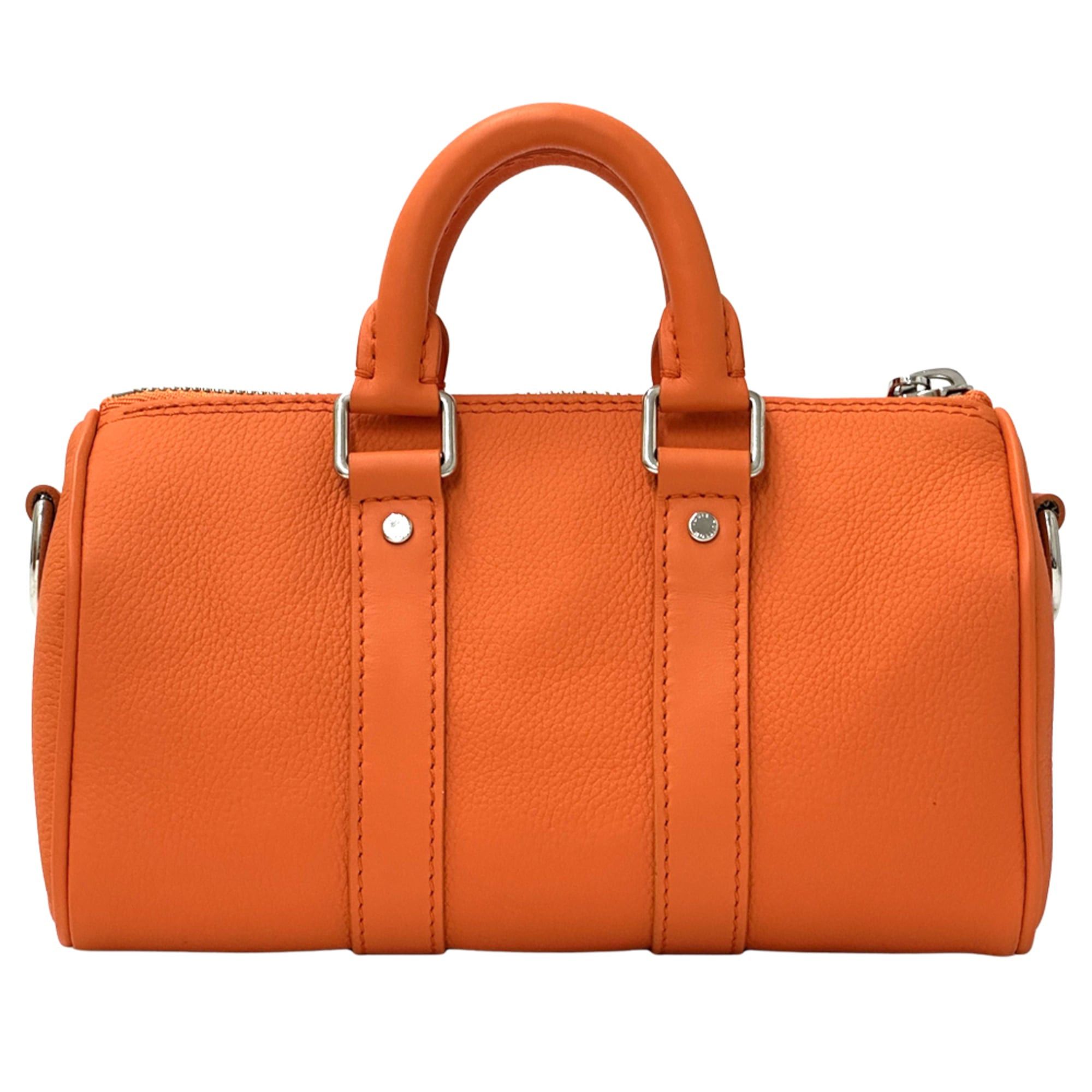 Louis Vuitton Louis Vuitton Aerogram Handbag for Women and Men, Brand Handbag/Shoulder Bag, 2-way, Leather, Keepall XS, Volcano Orange, M81004, Mini Crossbody Bag Size ONE SIZE - 2 Thumbnail