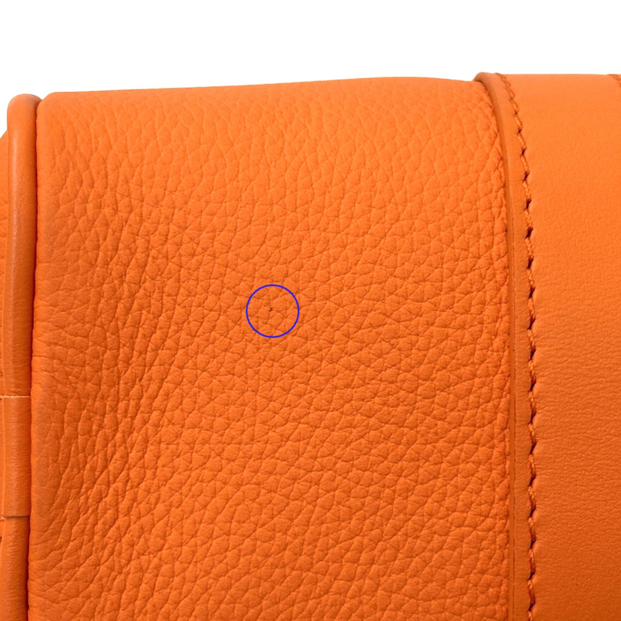 Louis Vuitton Louis Vuitton Aerogram Handbag for Women and Men, Brand Handbag/Shoulder Bag, 2-way, Leather, Keepall XS, Volcano Orange, M81004, Mini Crossbody Bag Size ONE SIZE - 11 Thumbnail