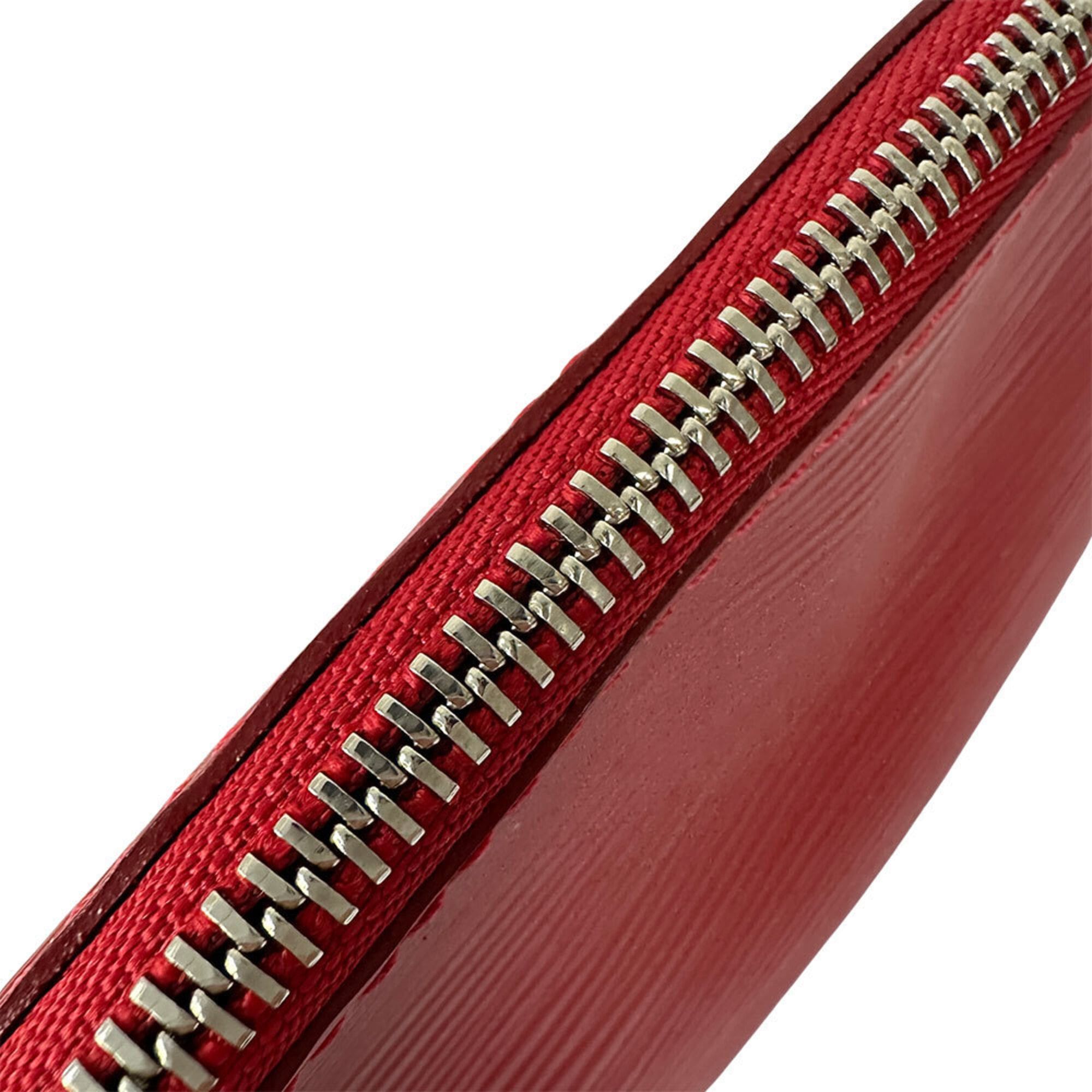 Louis Vuitton Louis Vuitton Handbag Pouch Epi Leather Women's Brand Cosmetic Pochette Castilian Red M41114 Size ONE SIZE - 8 Thumbnail