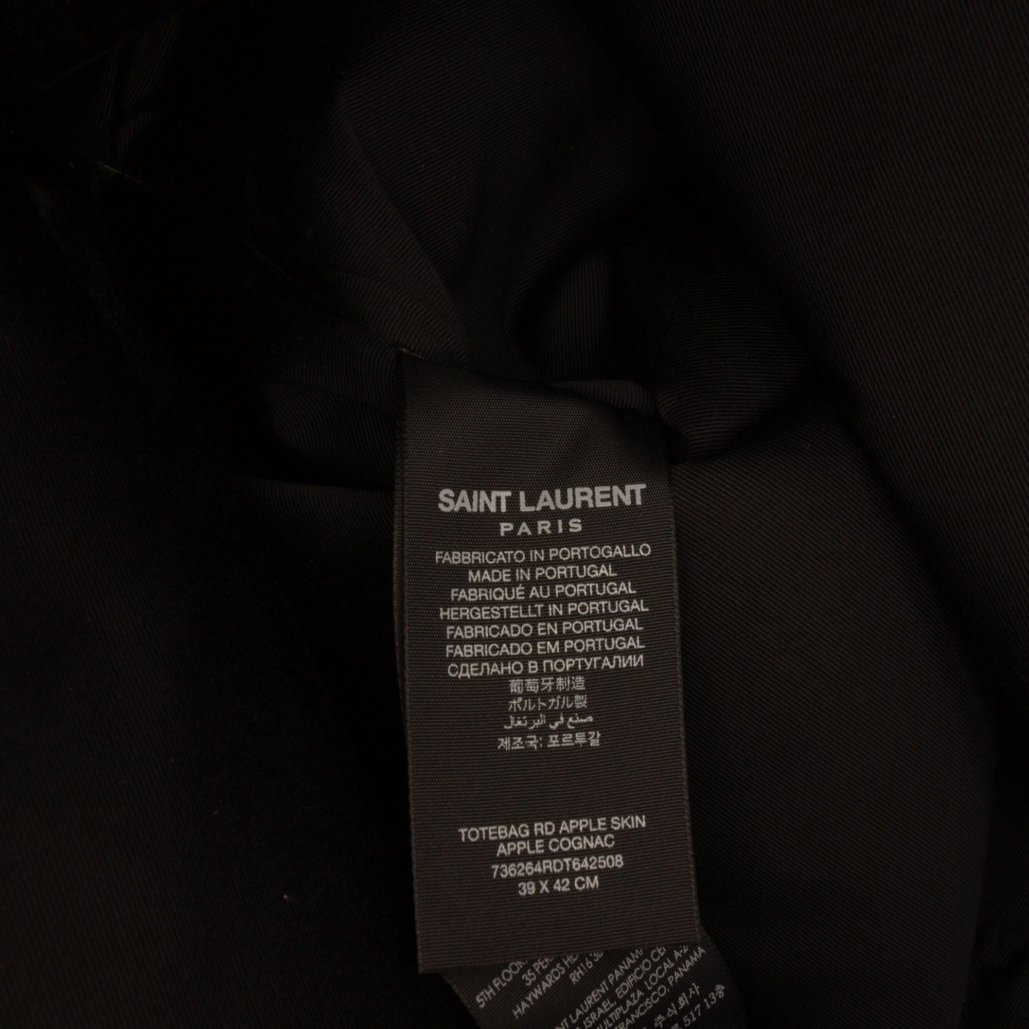 Saint Laurent Paris Vegan Leather Rive Droite Tote Size ONE SIZE - 5 Thumbnail