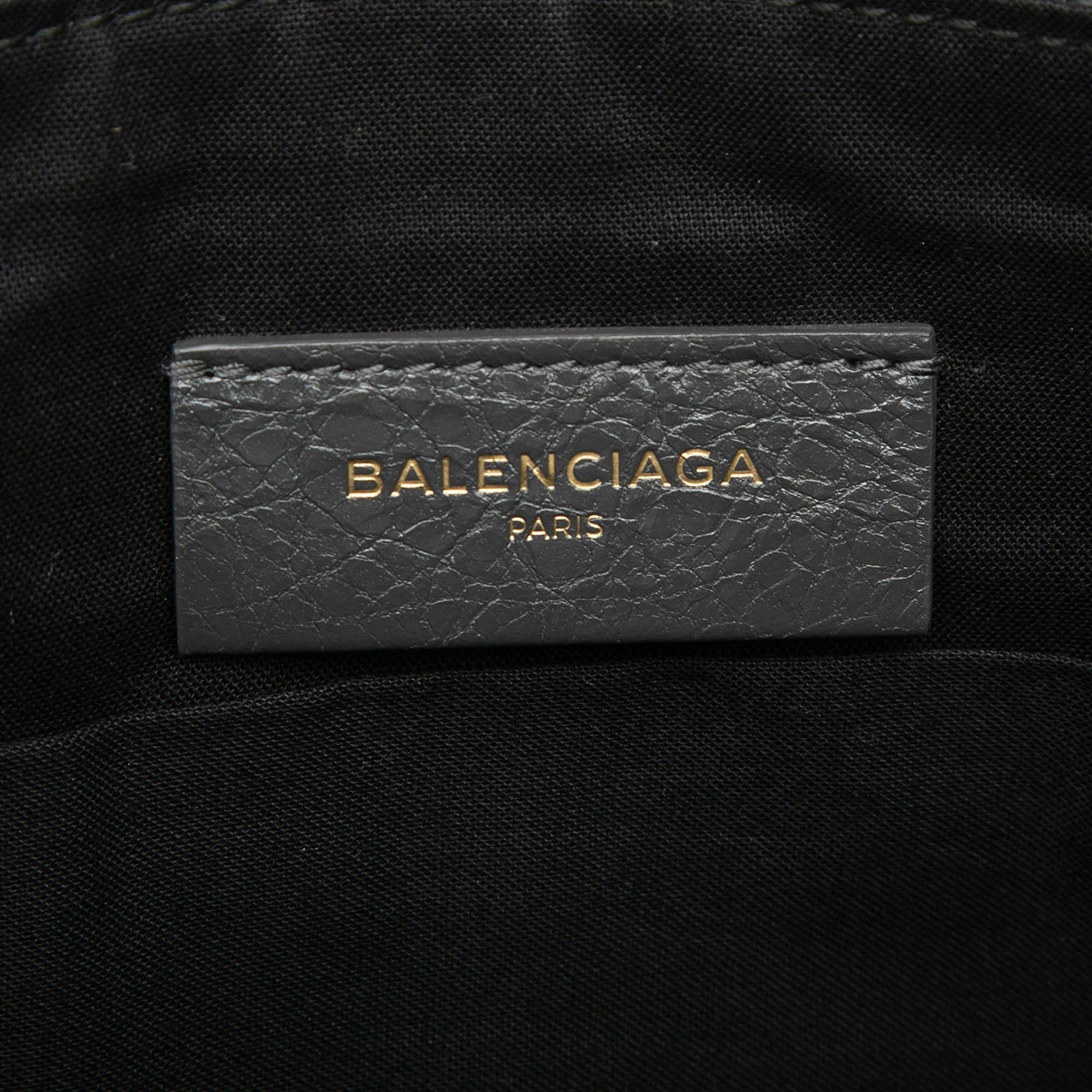 Balenciaga Lambskin Motocross Classic Zip Around Flat Clutch Size ONE SIZE - 5 Thumbnail