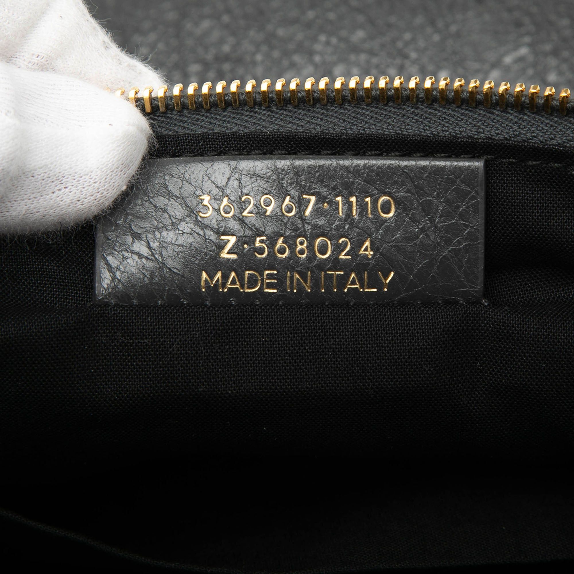 Balenciaga Lambskin Motocross Classic Zip Around Flat Clutch Size ONE SIZE - 6 Thumbnail