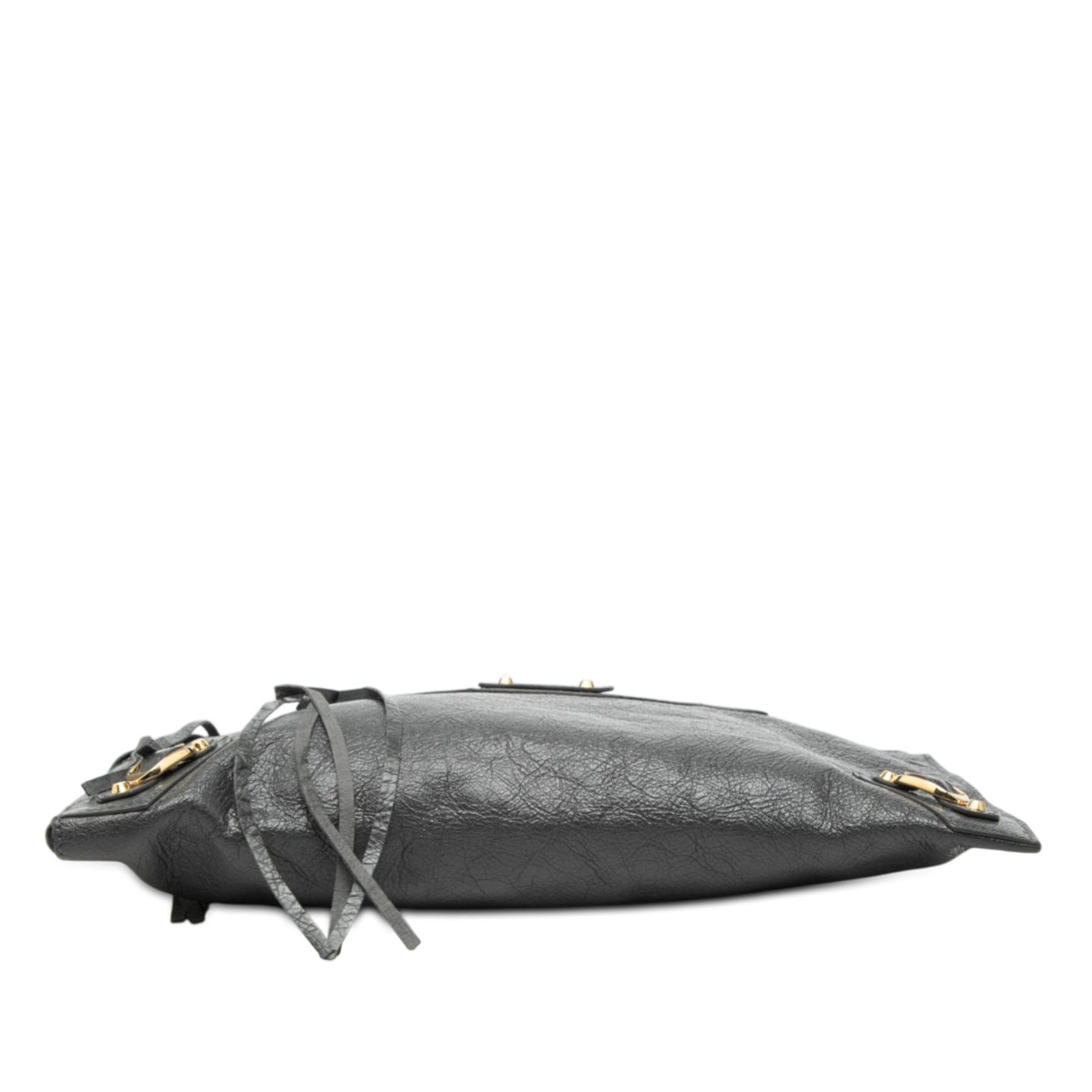 Balenciaga Lambskin Motocross Classic Zip Around Flat Clutch Size ONE SIZE - 3 Thumbnail