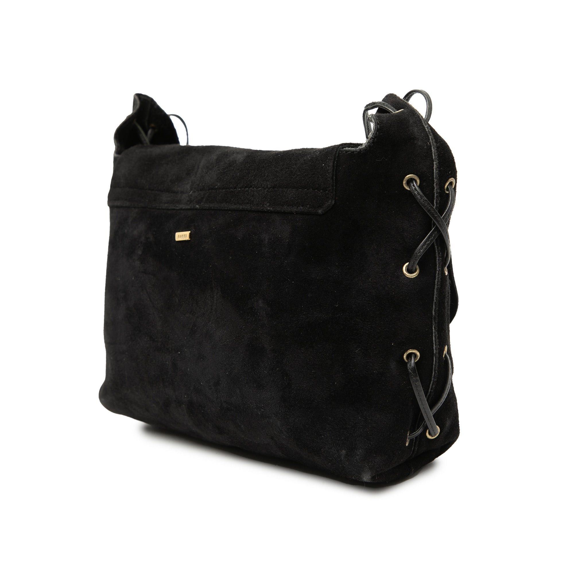 Gucci Suede Heart Crossbody Size ONE SIZE - 2 Thumbnail
