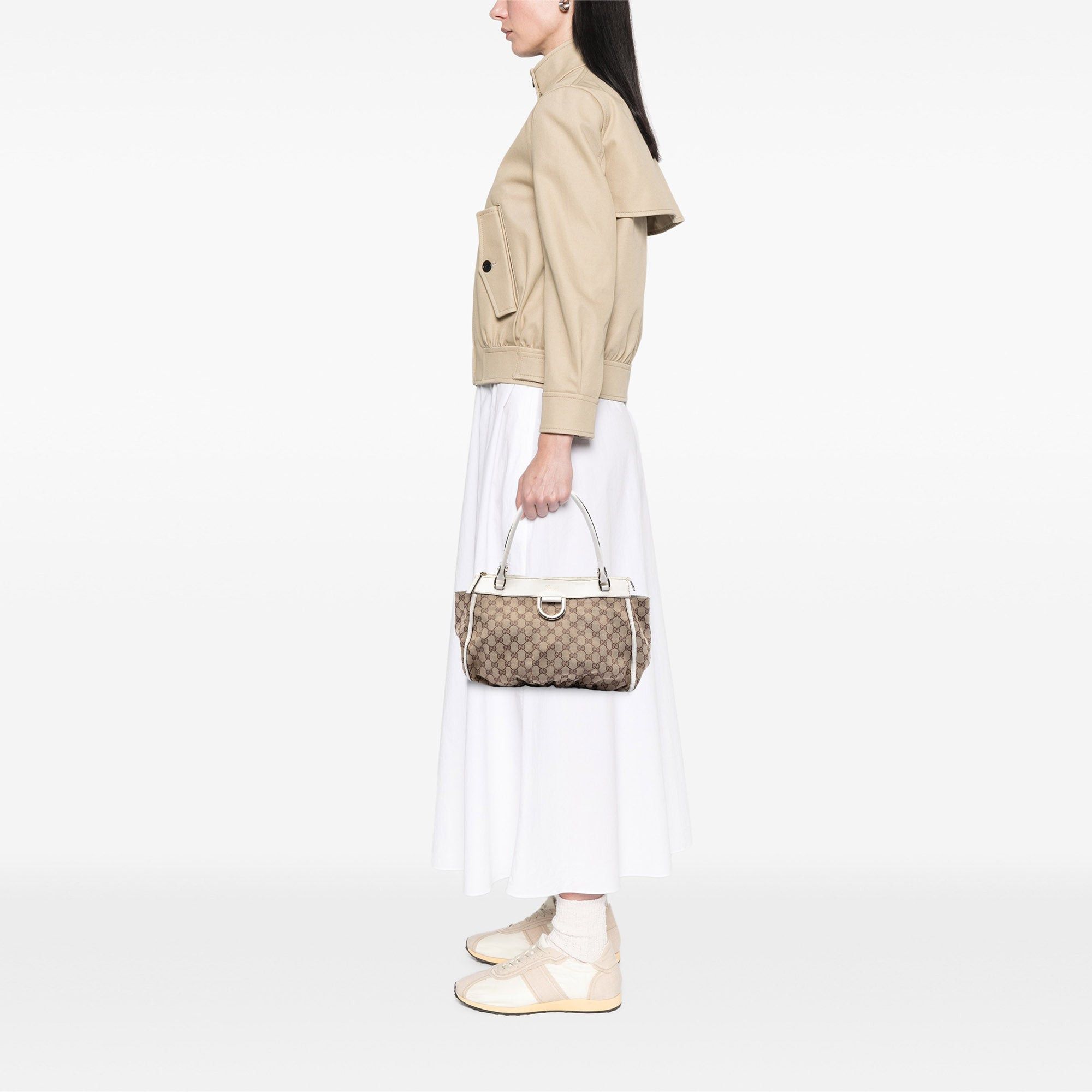 Gucci GG Canvas Abbey D Ring Tote Size ONE SIZE - 7 Thumbnail