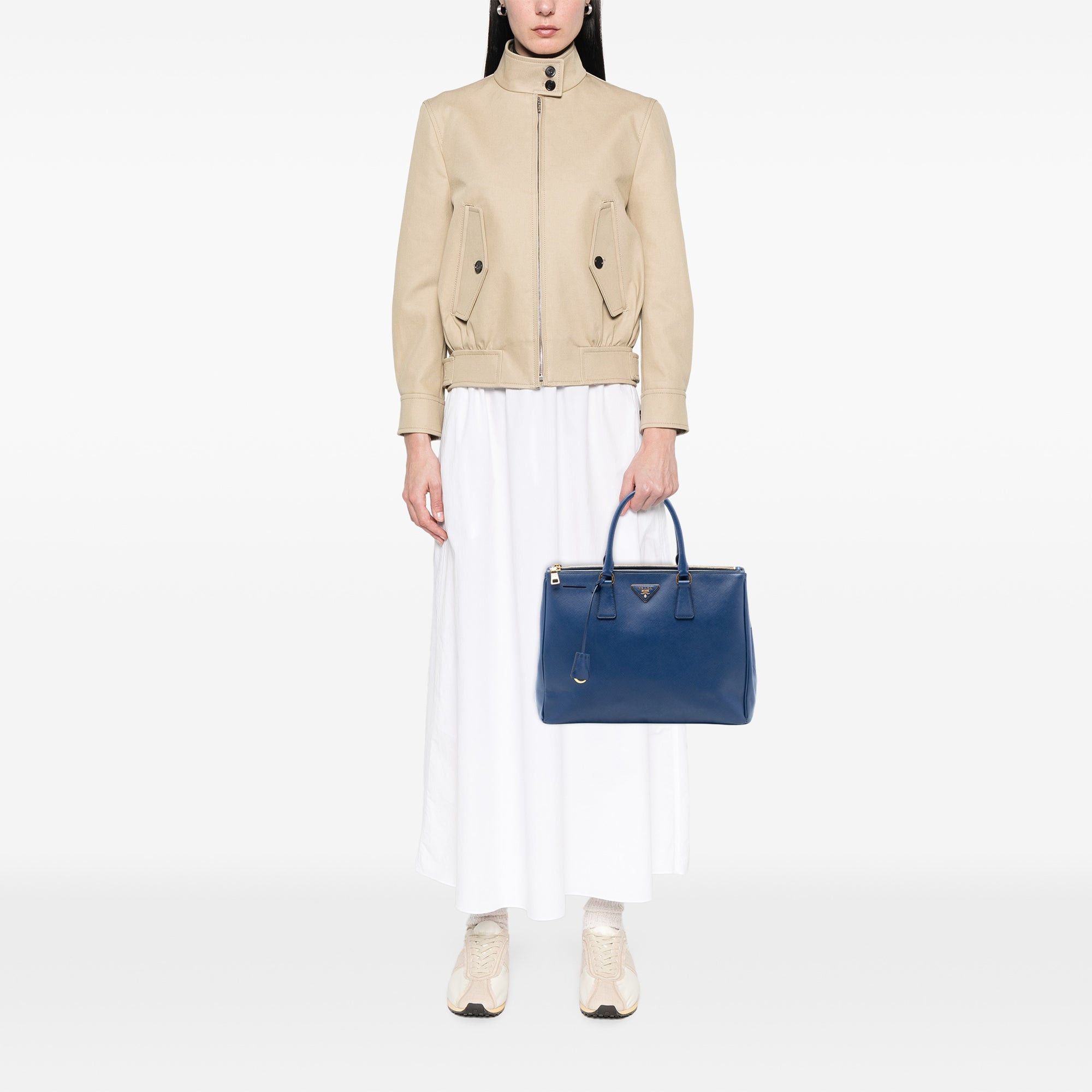 Prada Large Saffiano Lux Galleria Double Zip Tote Size ONE SIZE - 6 Thumbnail