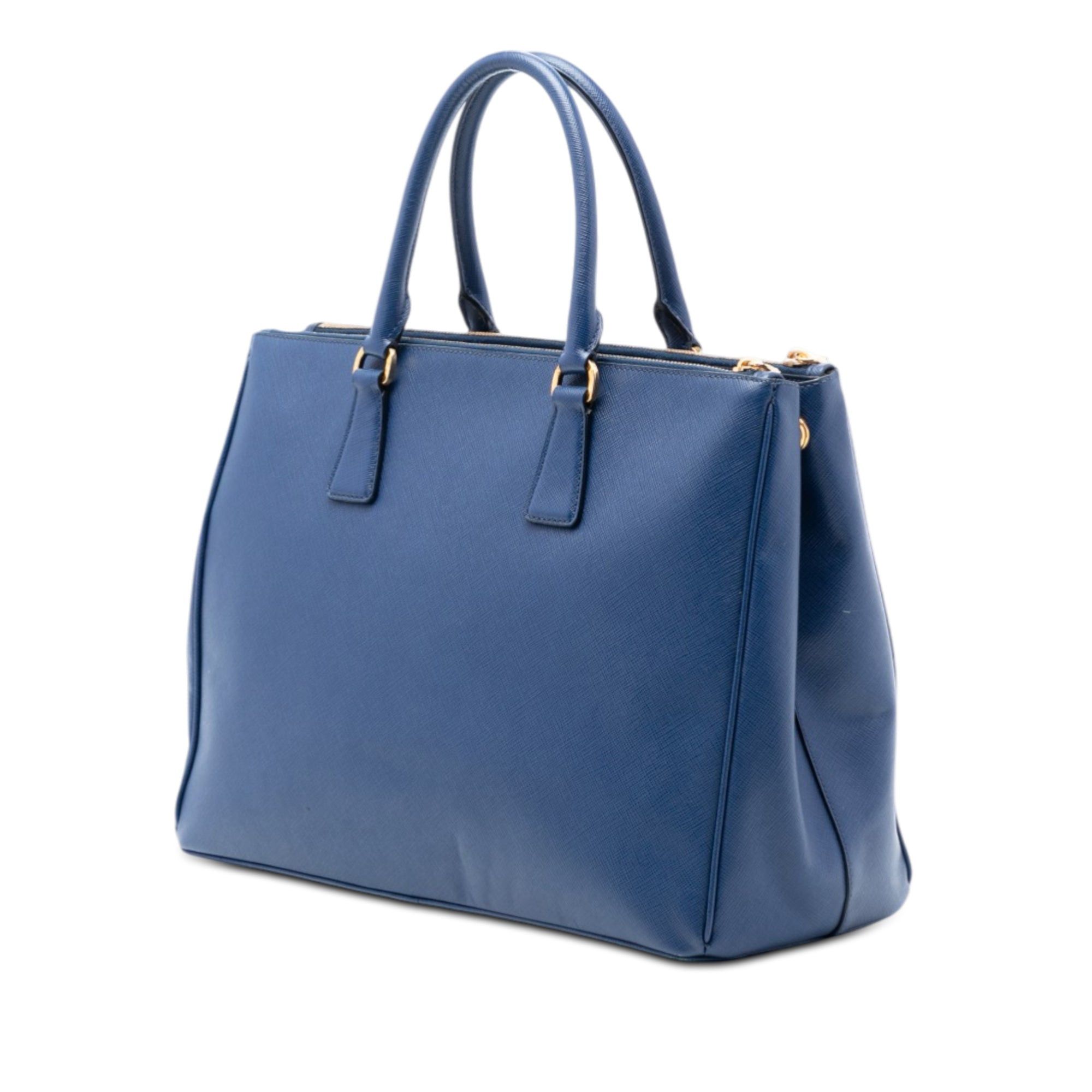 Prada Large Saffiano Lux Galleria Double Zip Tote Size ONE SIZE - 2 Thumbnail
