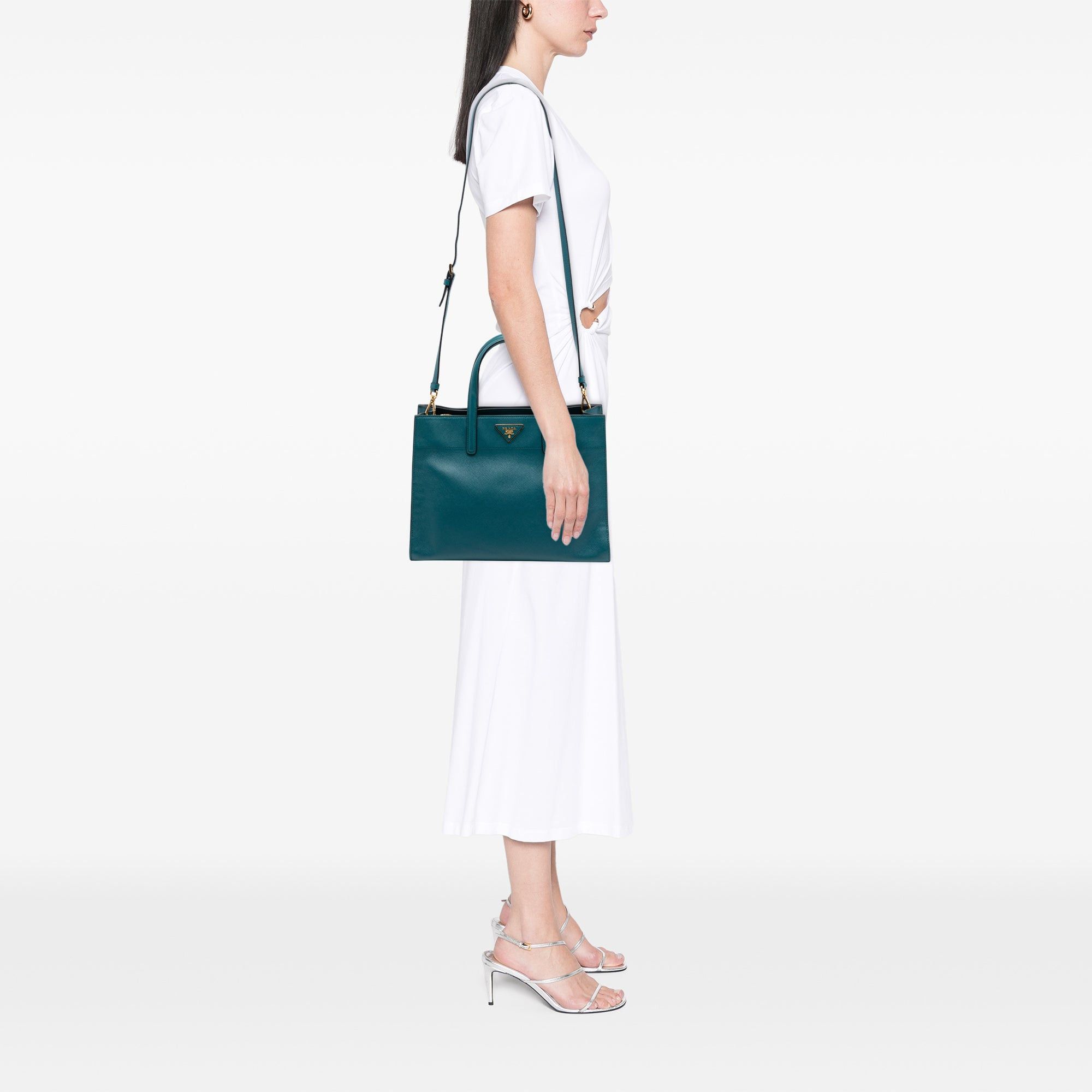 Prada Saffiano Soft Triple Pocket Tote Size ONE SIZE - 6 Thumbnail